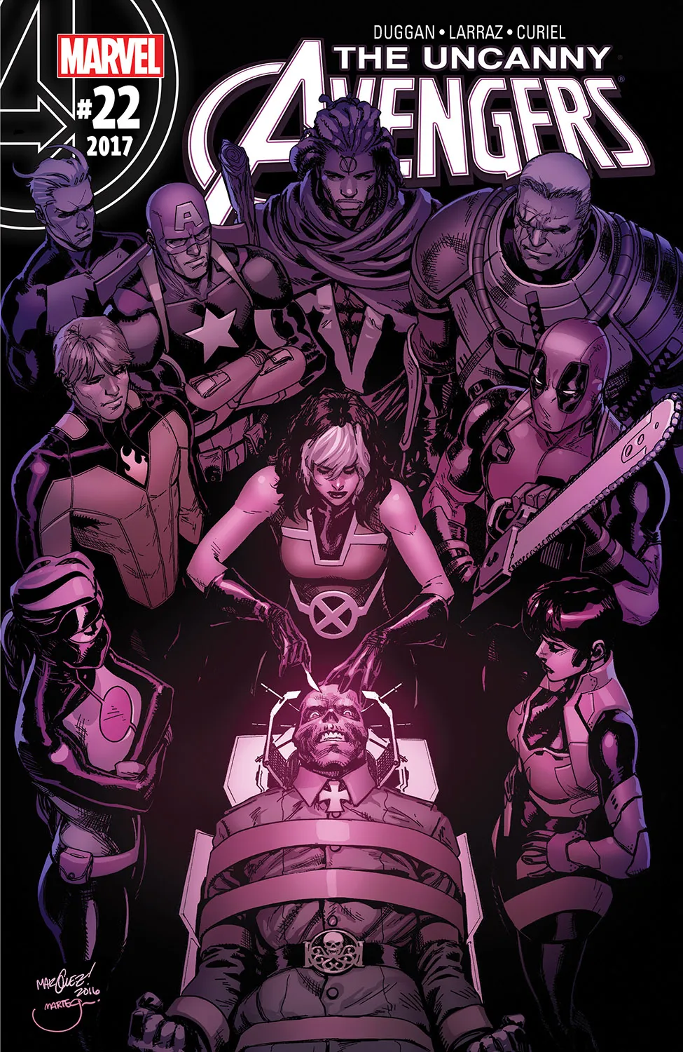 Couverture de Uncanny Avengers (2015) #22