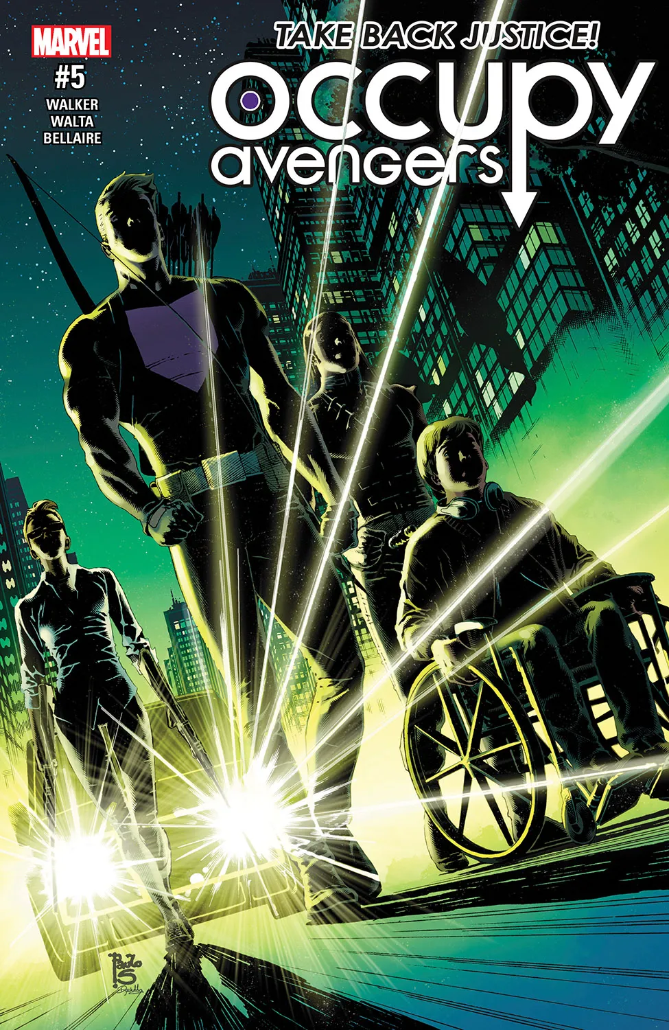 Couverture de Occupy Avengers (2016) #5