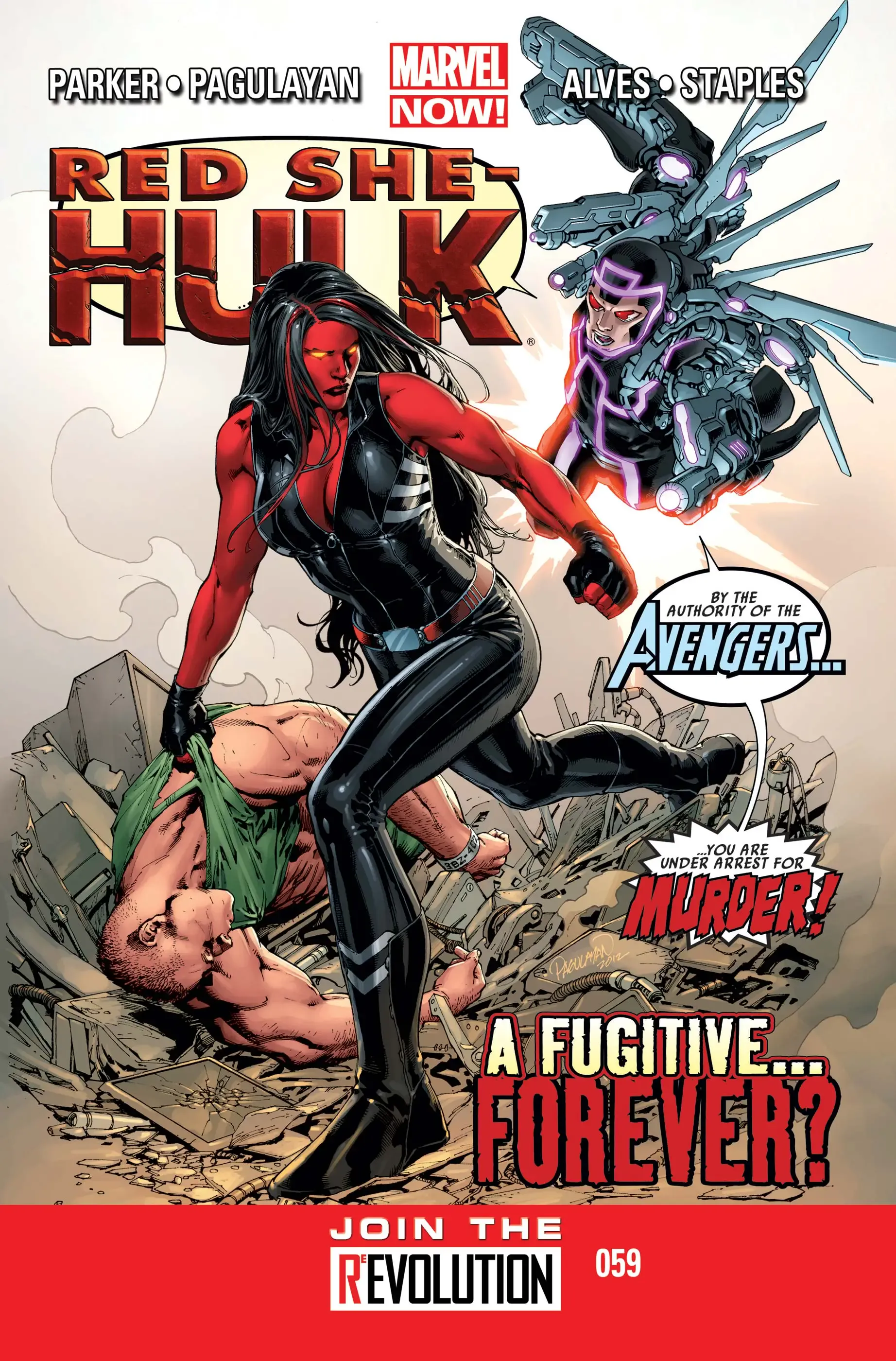 Couverture de Red She-Hulk (2012) #59