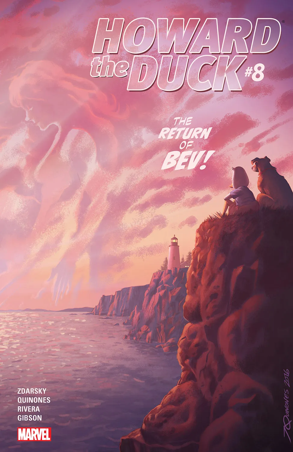 Couverture de Howard the Duck (2015) #8