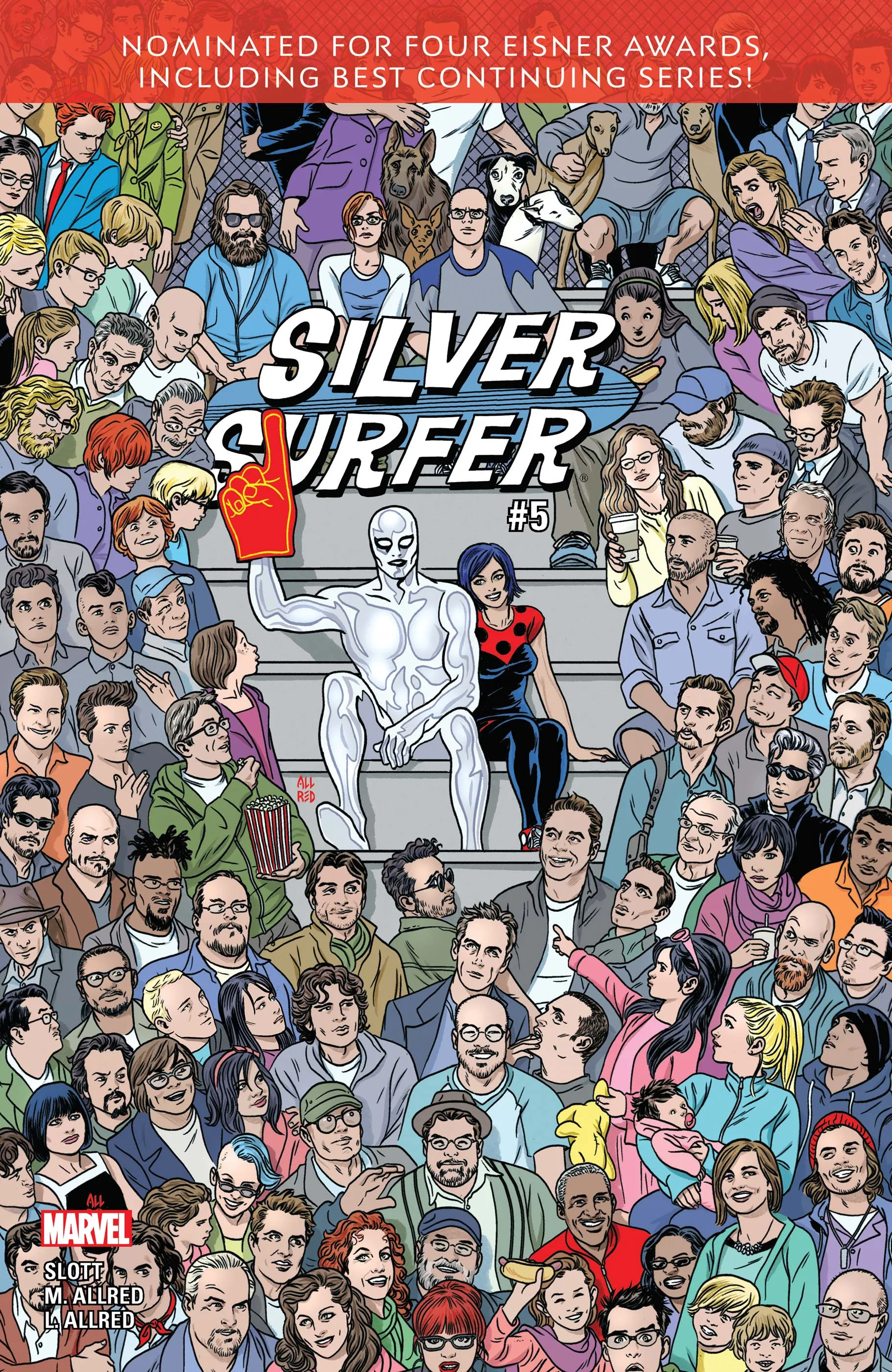 Couverture de Silver Surfer (2016) #5