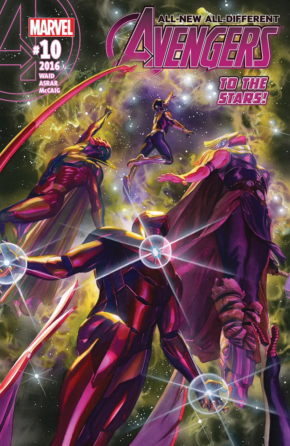 Couverture de All-New, All-Different Avengers (2015) #10