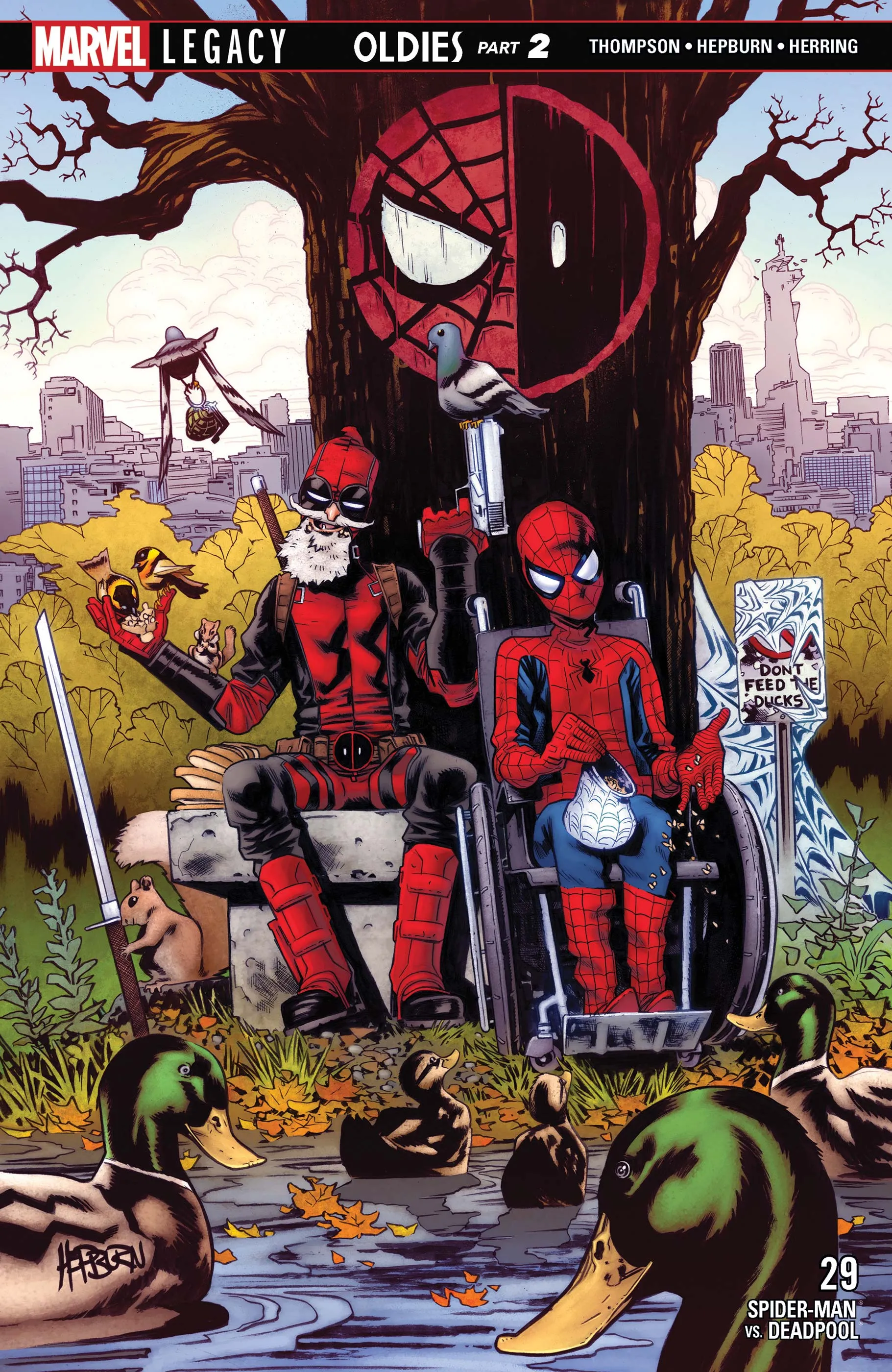 Couverture de Spider-Man/Deadpool (2016) #29