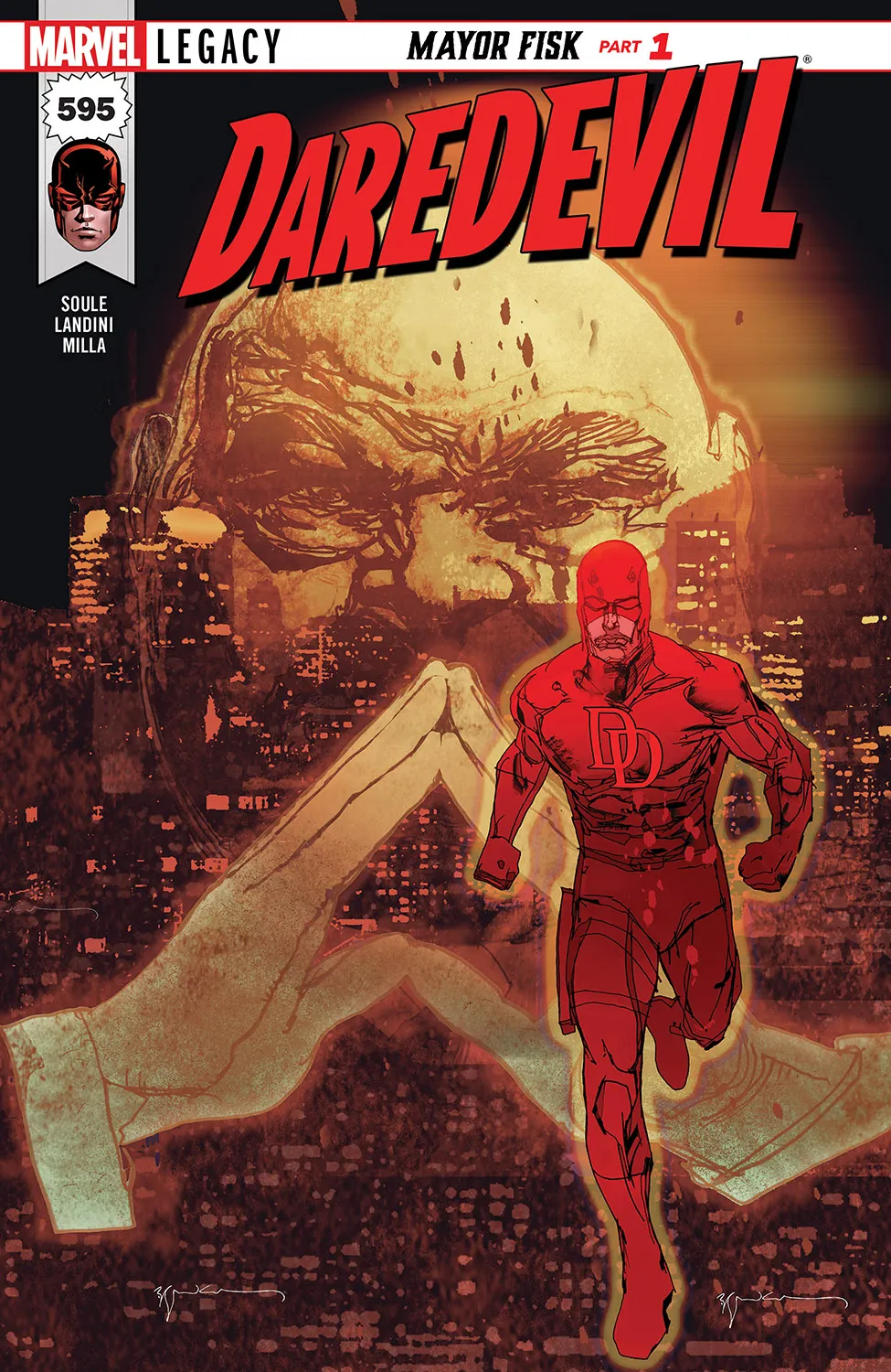 Couverture de Daredevil (2015) #595