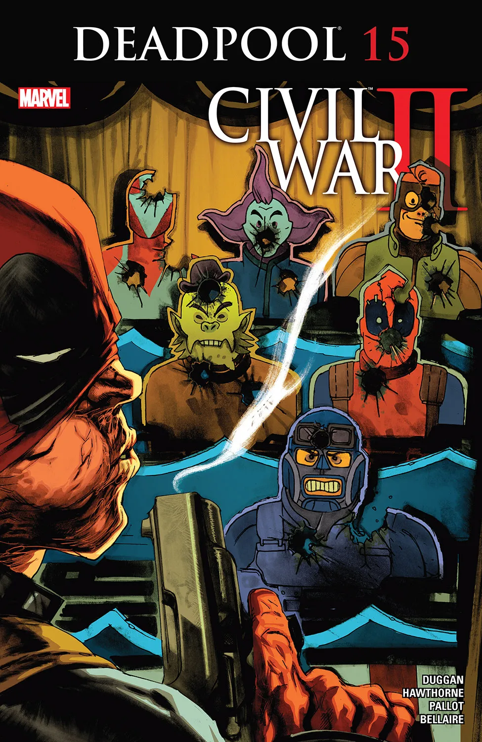 Couverture de Deadpool (2015) #15