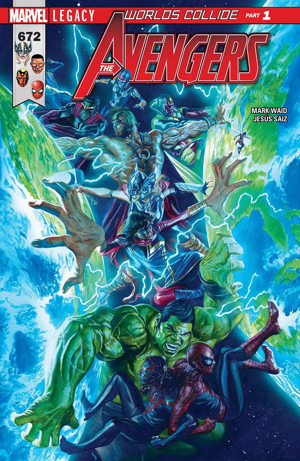 Couverture de Avengers (2016) #672