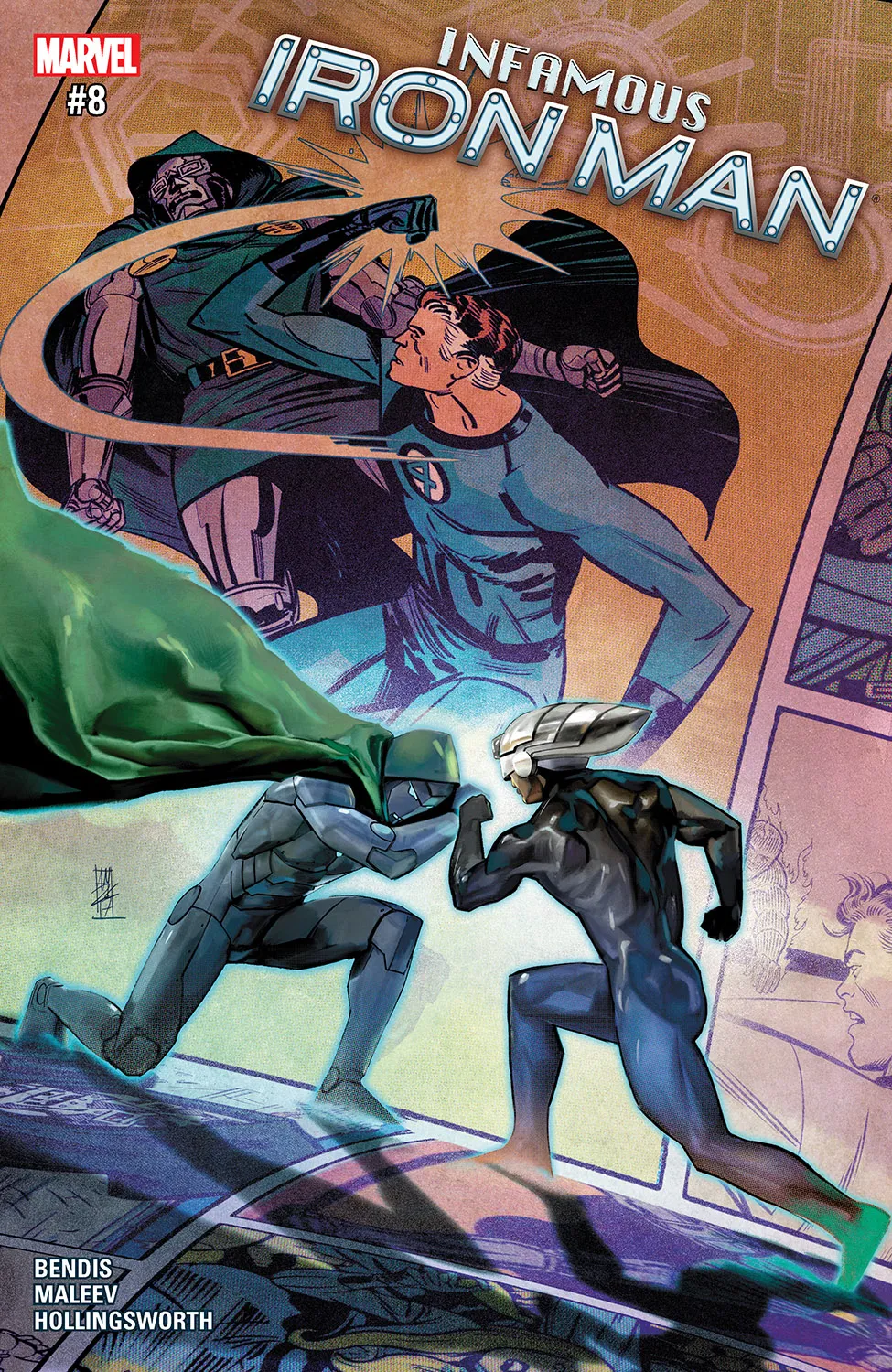 Couverture de Infamous Iron Man (2016) #8