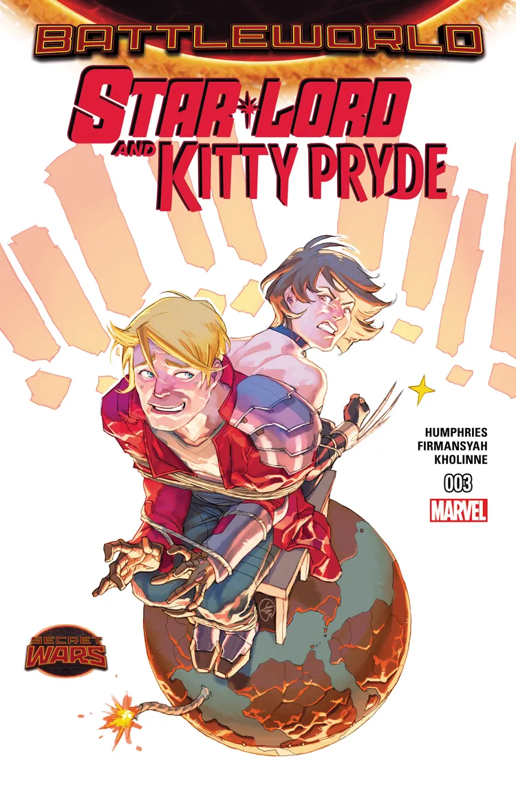Couverture de Star-Lord and Kitty Pryde (2015) #3