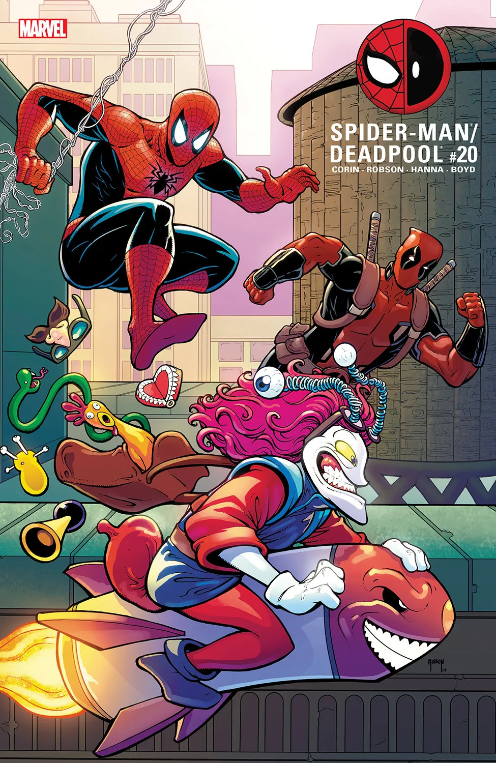 Couverture de Spider-Man/Deadpool (2016) #20