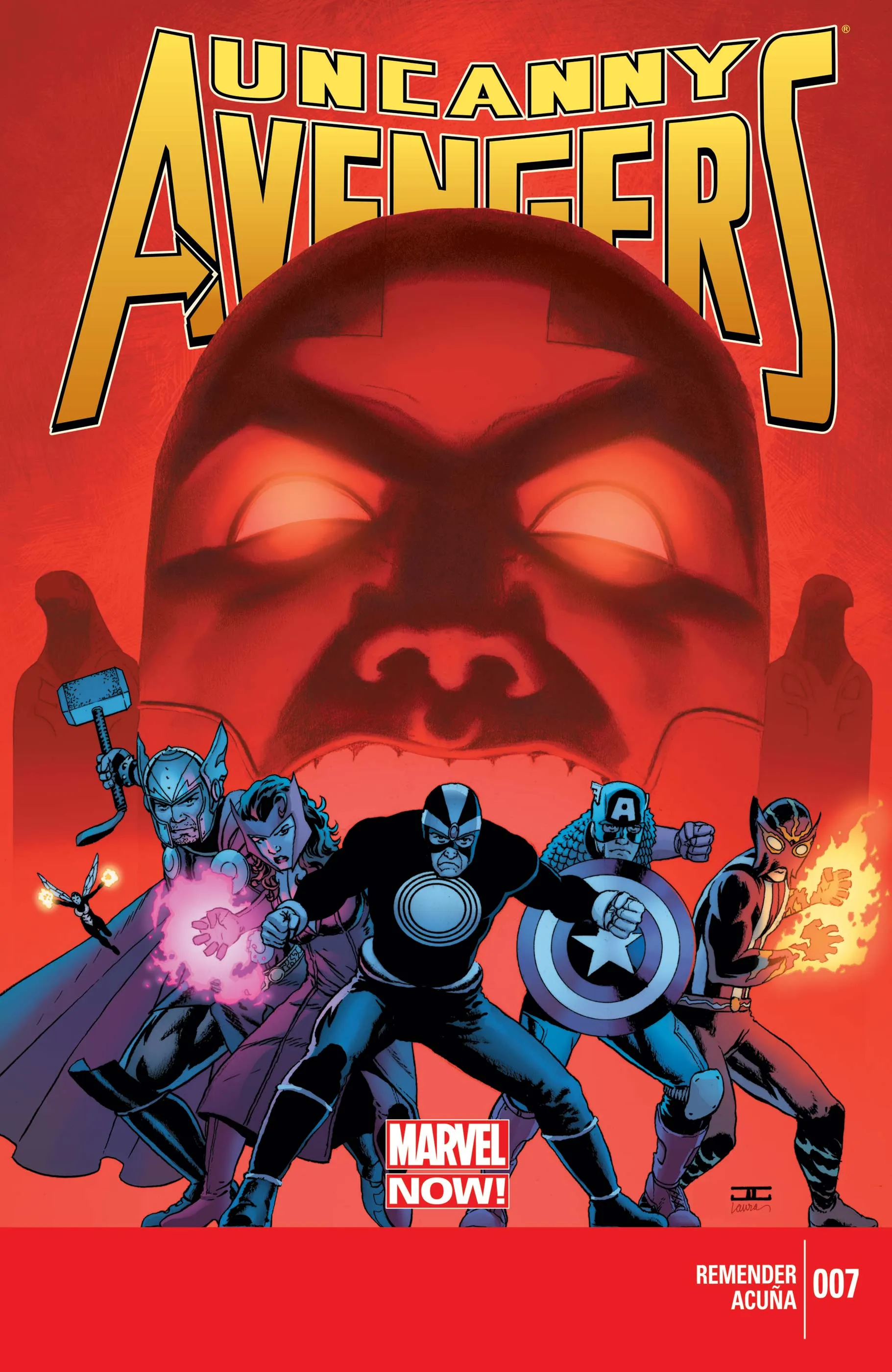 Couverture de Uncanny Avengers (2012) #7