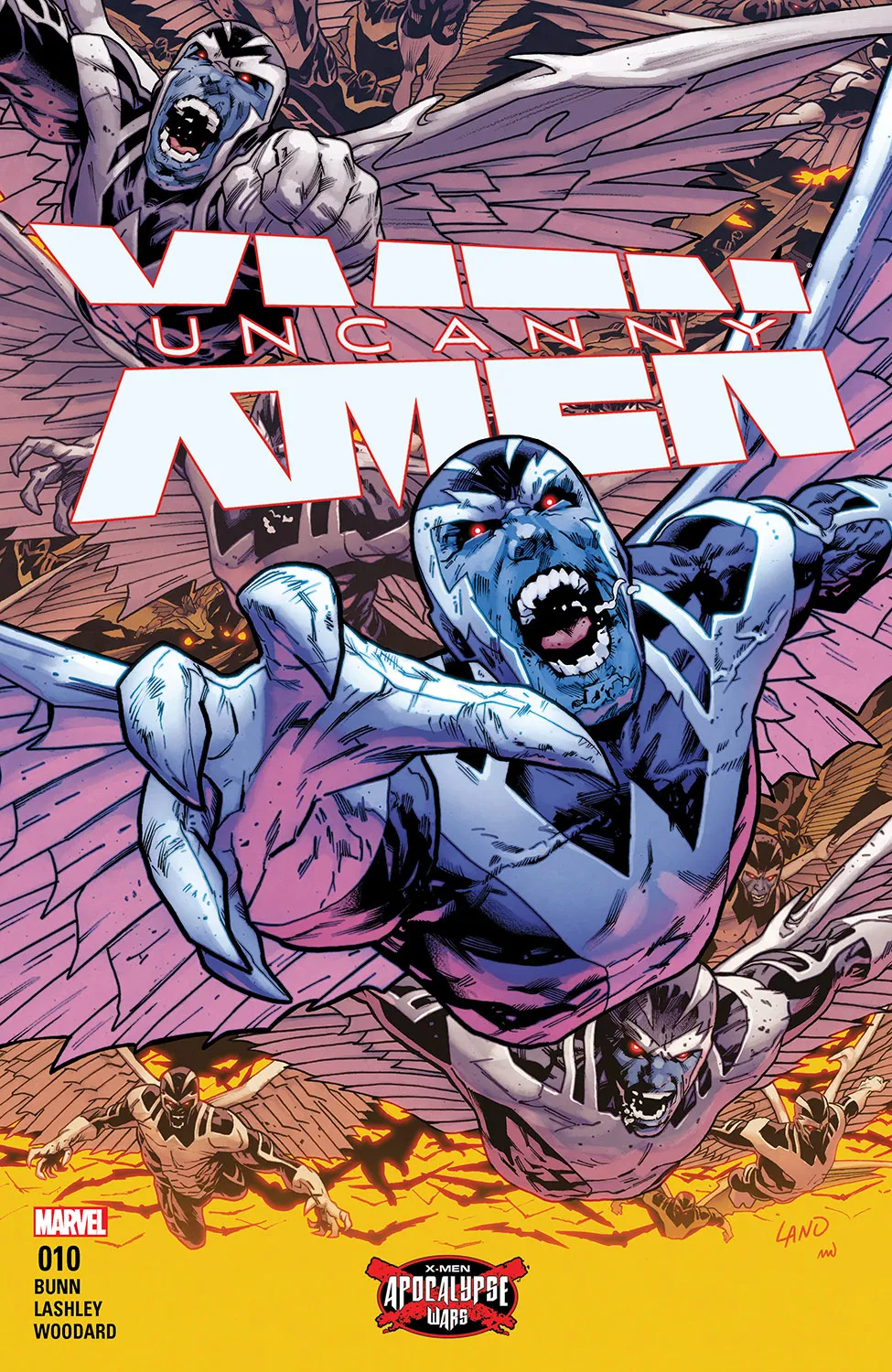 Couverture de Uncanny X-Men (2016) #10