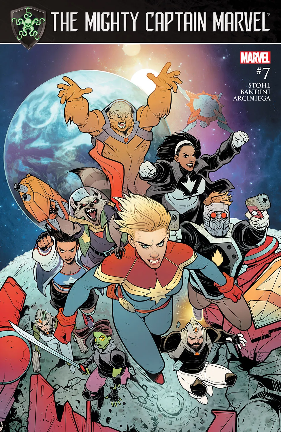 Couverture de The Mighty Captain Marvel (2017) #7
