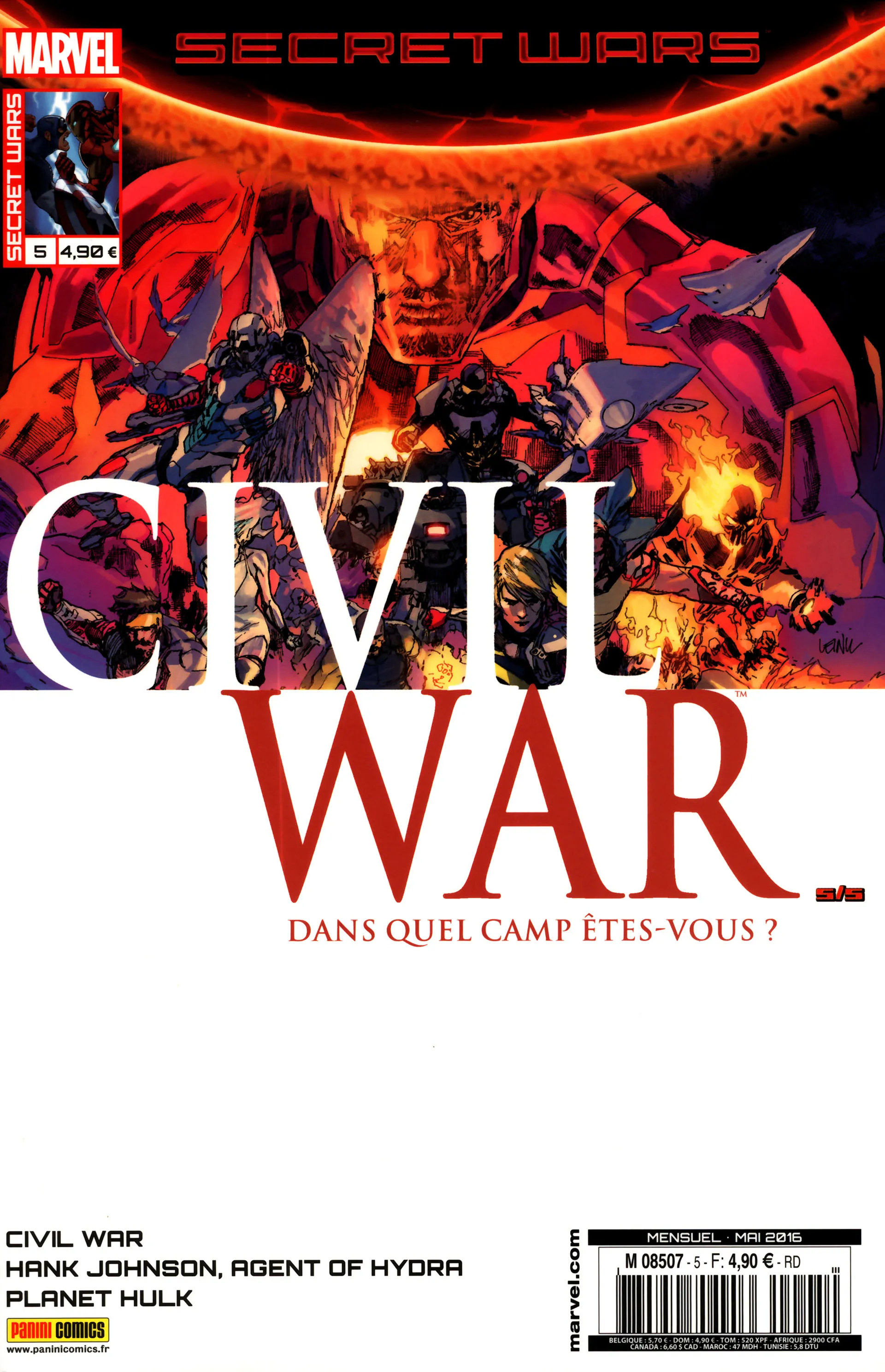 Secret Wars: Civil War n°5