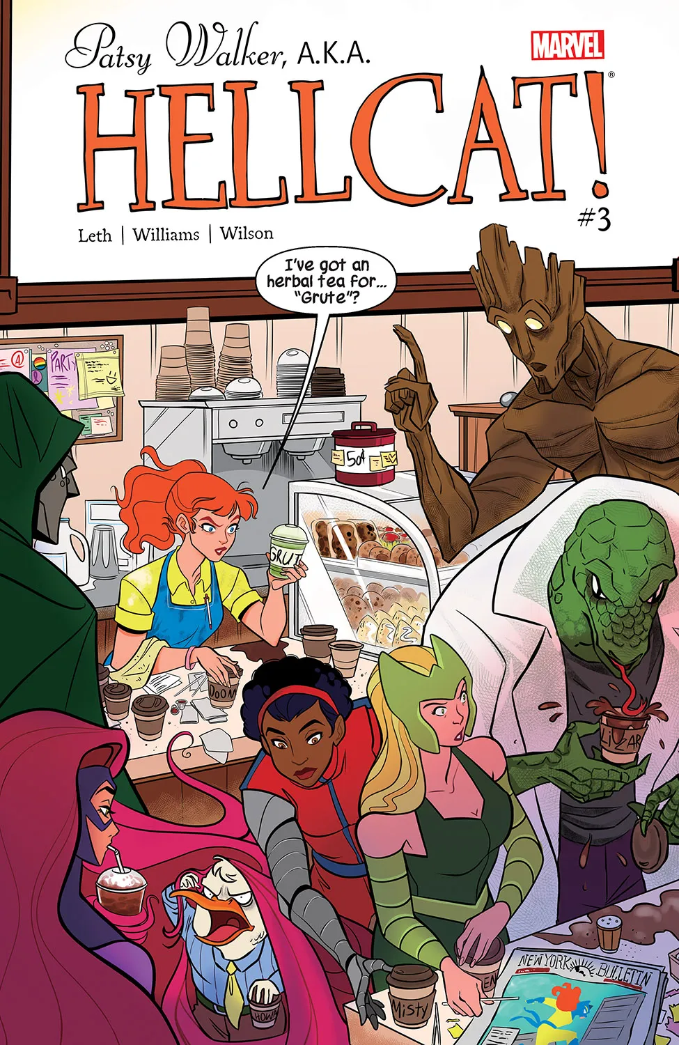 Couverture de Patsy Walker, A.K.A. Hellcat! (2015) #3