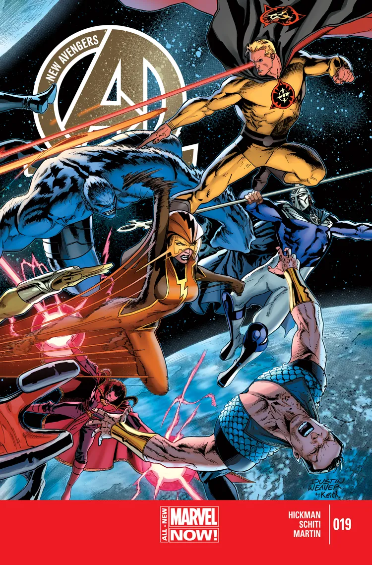 Couverture de New Avengers (2013) #19