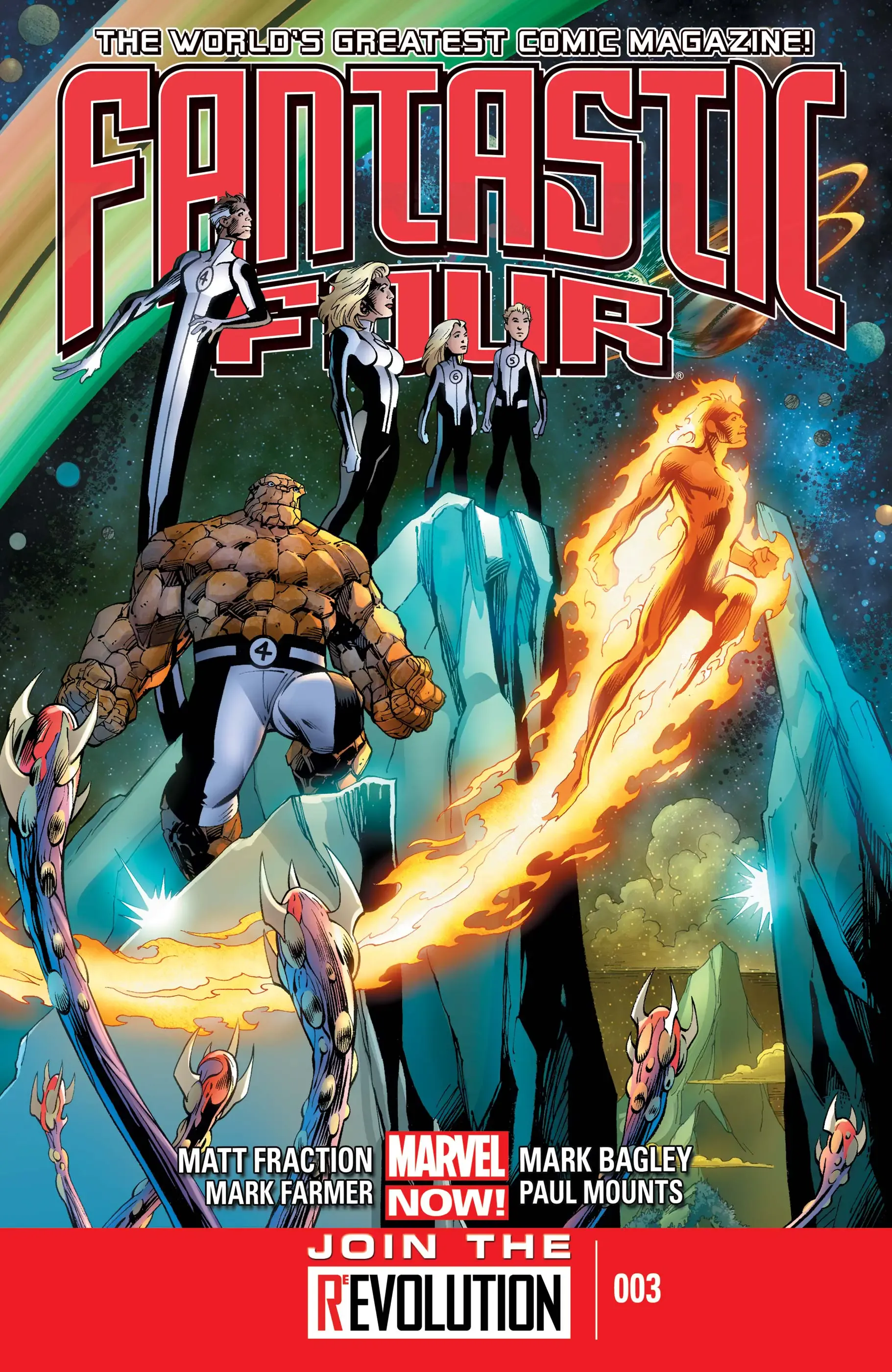 Couverture de Fantastic Four (2012) #3