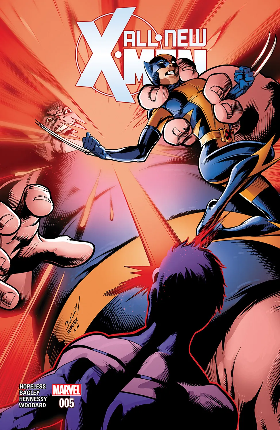 Couverture de All-New X-Men (2015) #5