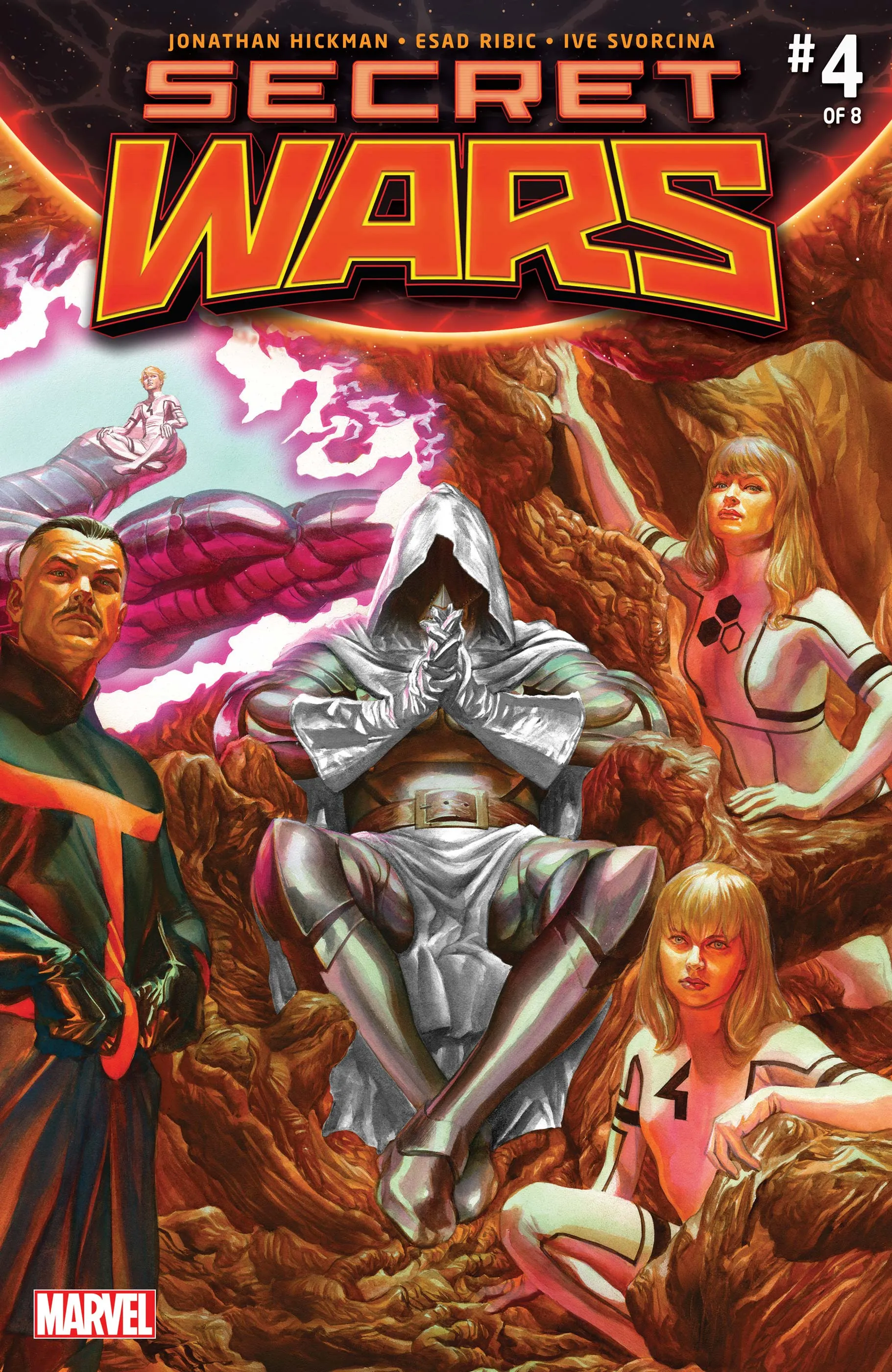 Couverture de Secret Wars (2015) #4