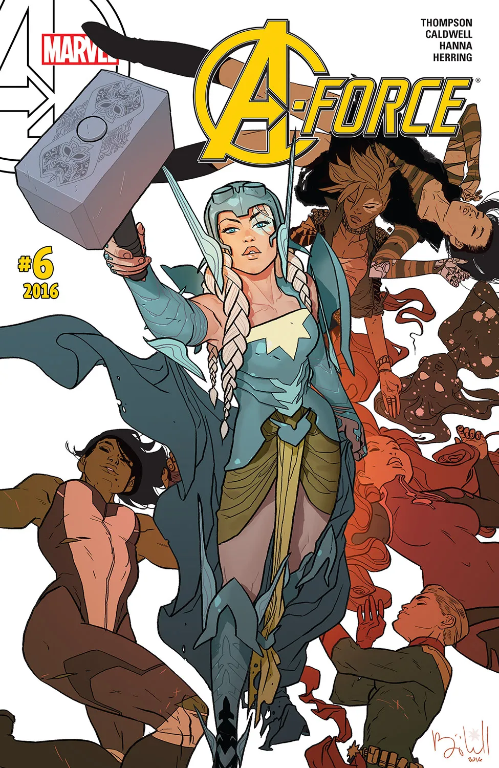 Couverture de A-Force (2016) #6