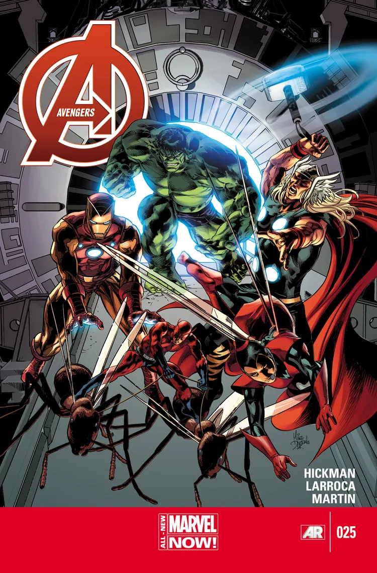 Couverture de Avengers (2012) #25