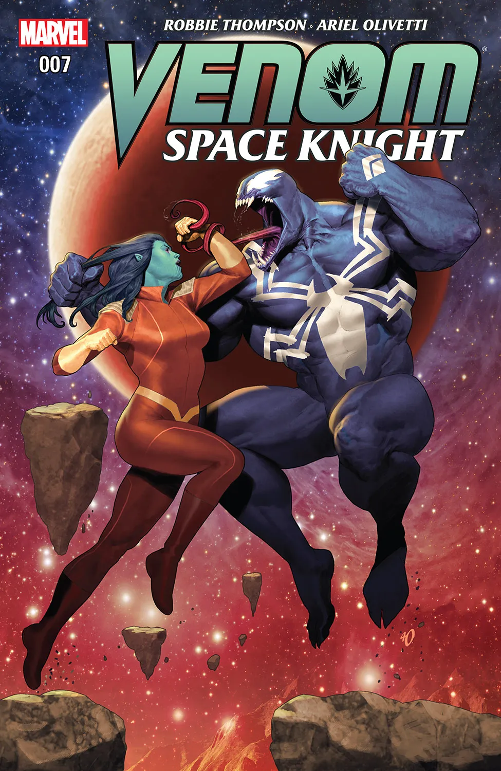 Couverture de Venom: Space Knight (2015) #7