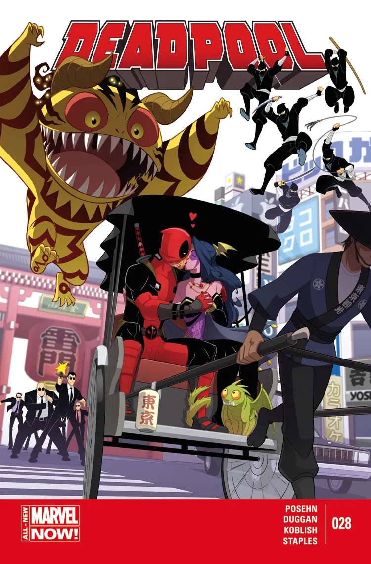 Couverture de Deadpool (2012) #28