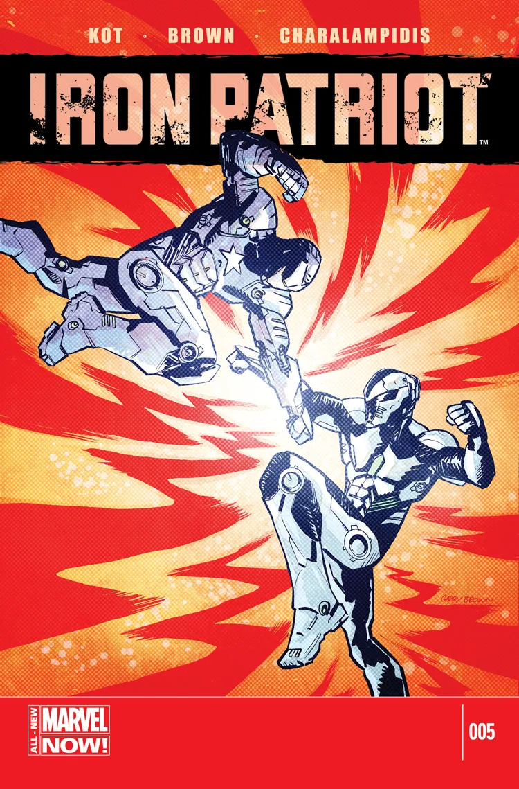 Couverture de Iron Patriot (2014) #5