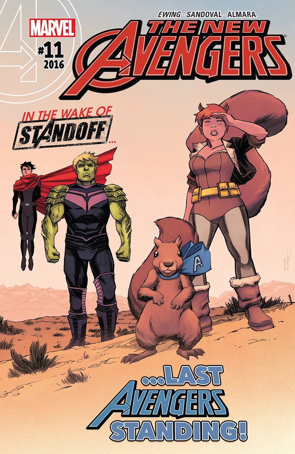 Couverture de New Avengers (2015) #11