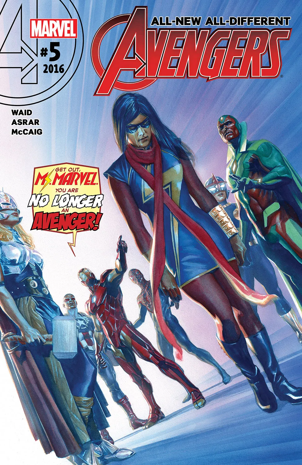 Couverture de All-New, All-Different Avengers (2015) #5