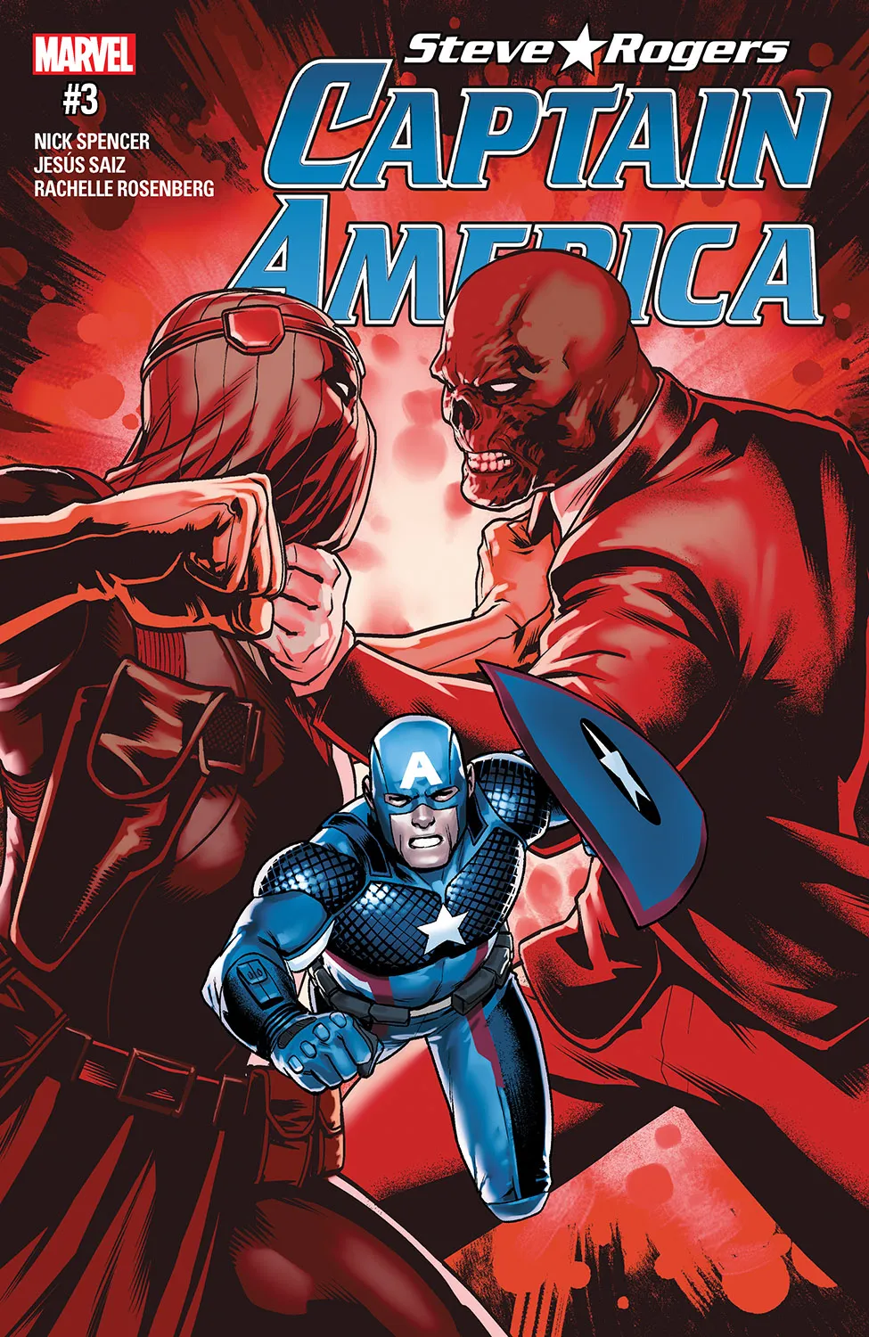 Couverture de Captain America: Steve Rogers (2016) #3