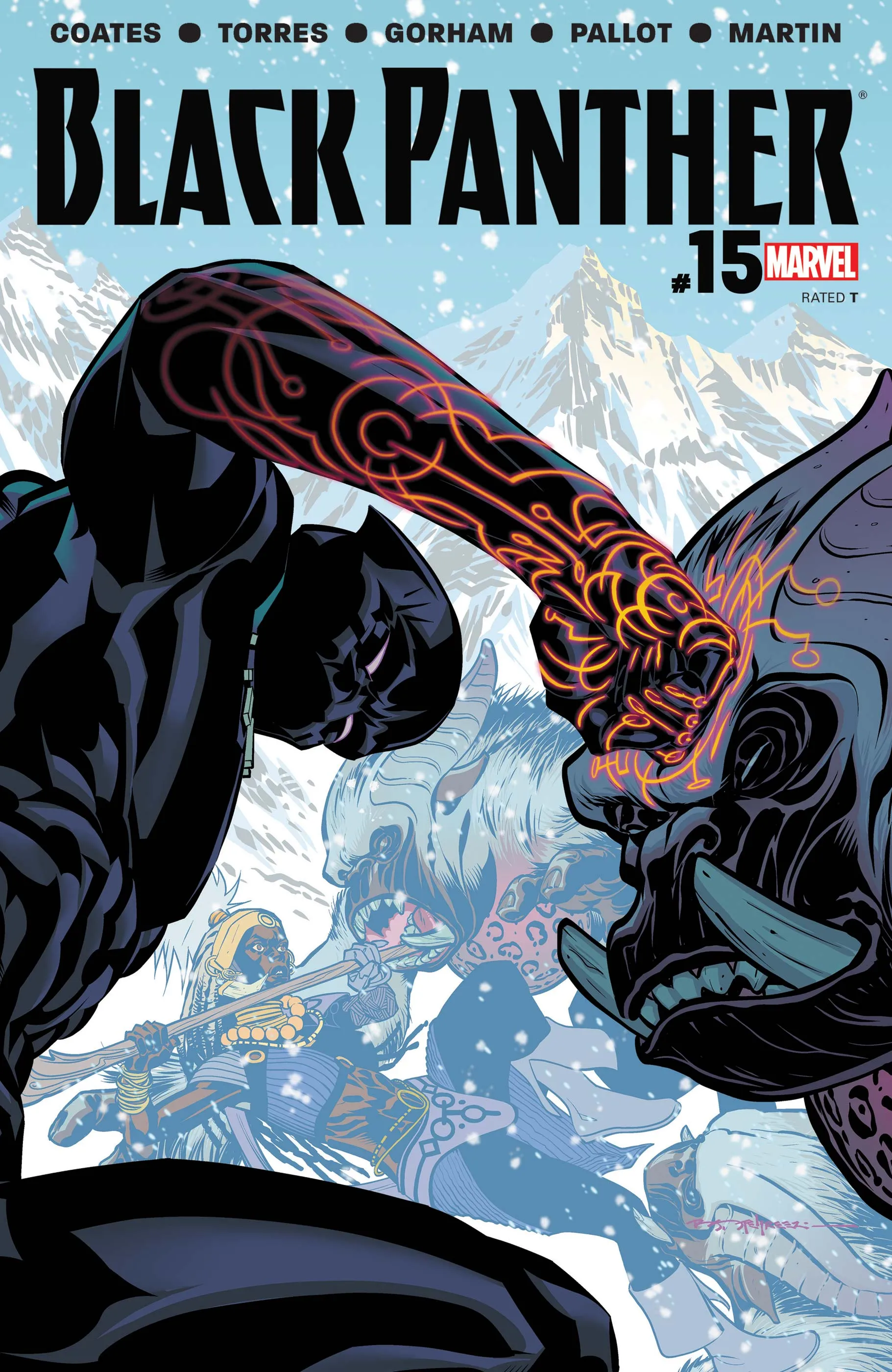 Couverture de Black Panther (2016) #15