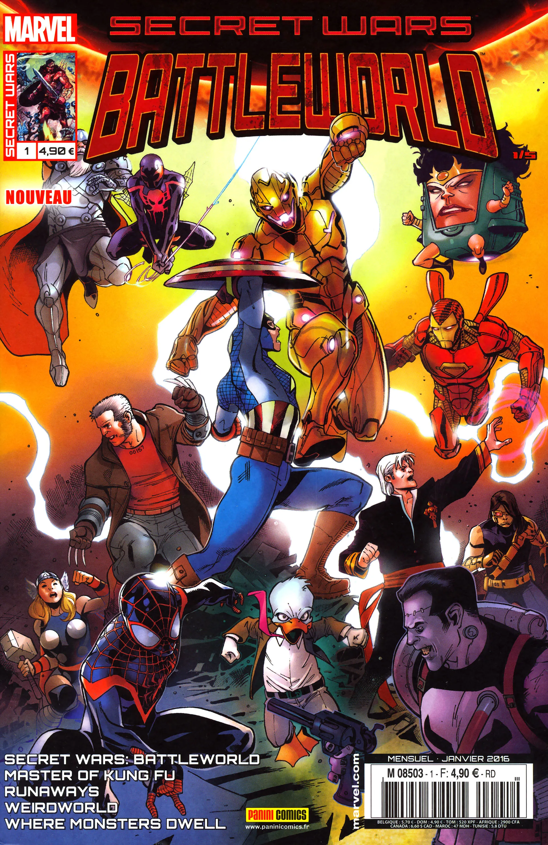 Secret Wars : Battleworld n°1