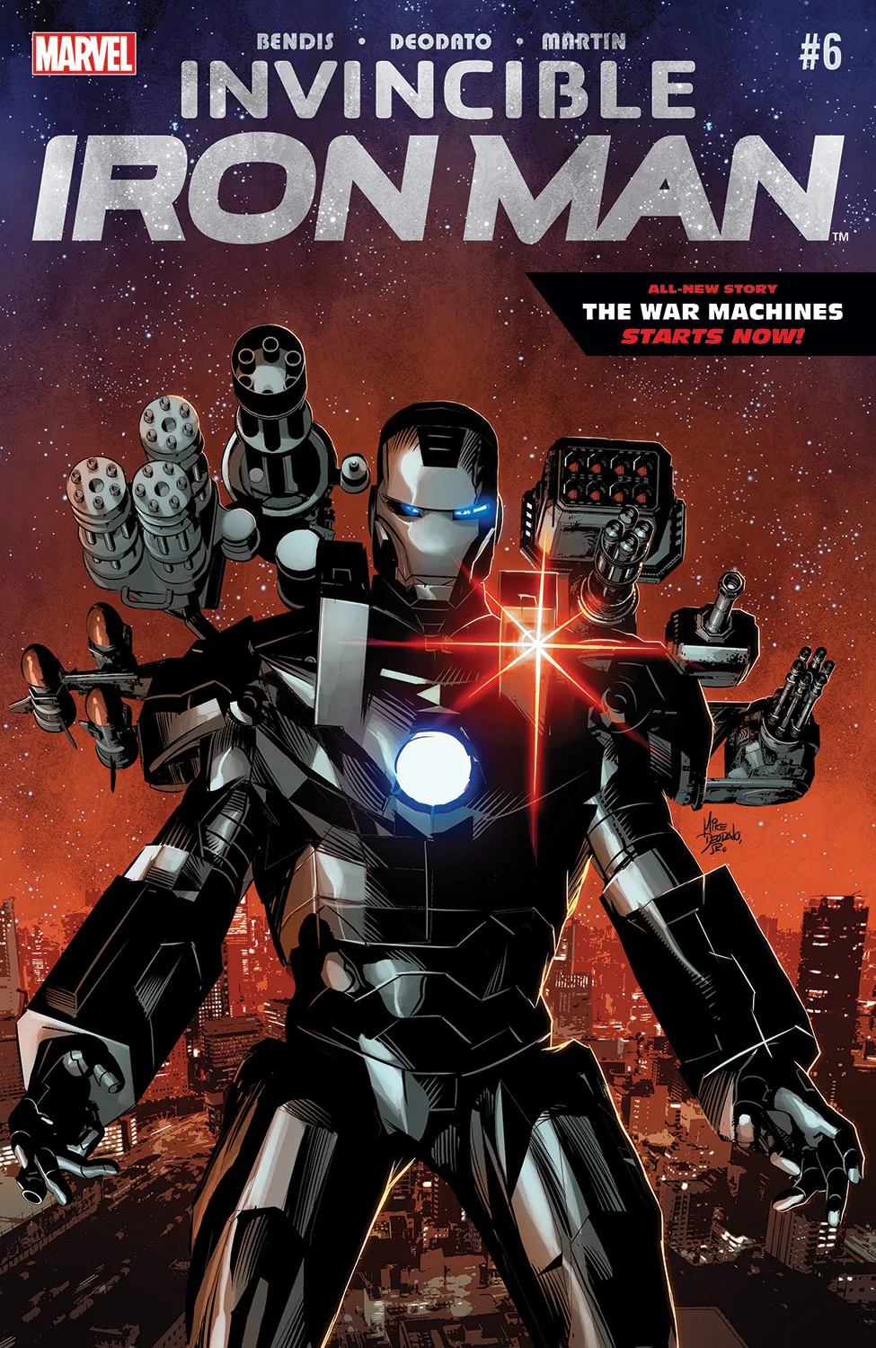 Couverture de Invincible Iron Man (2015) #6
