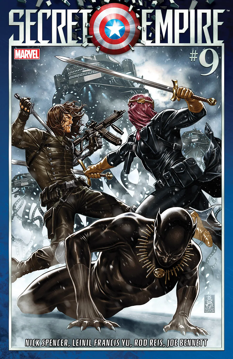 Couverture de Secret Empire (2017) #9