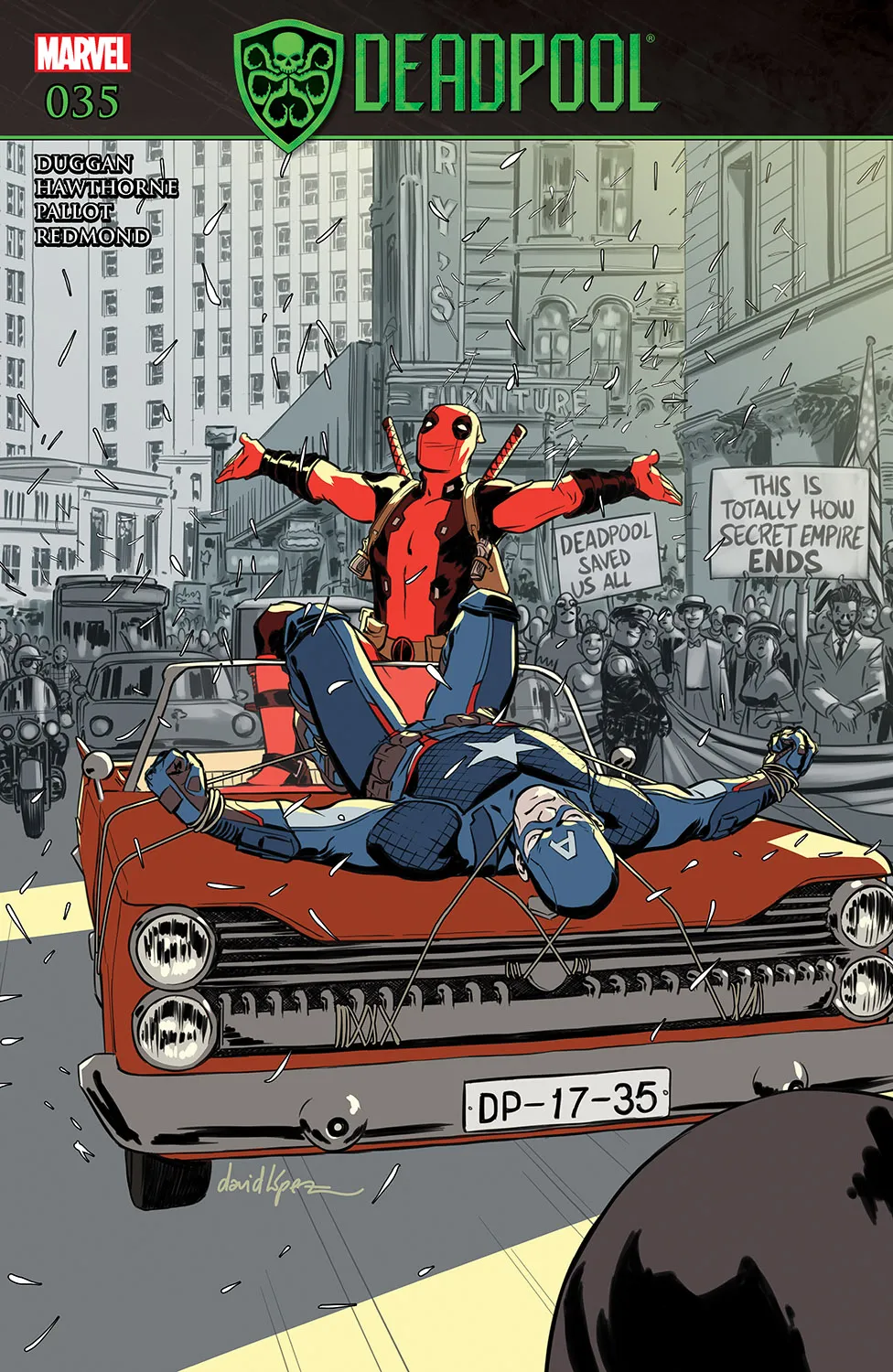 Couverture de Deadpool (2015) #35