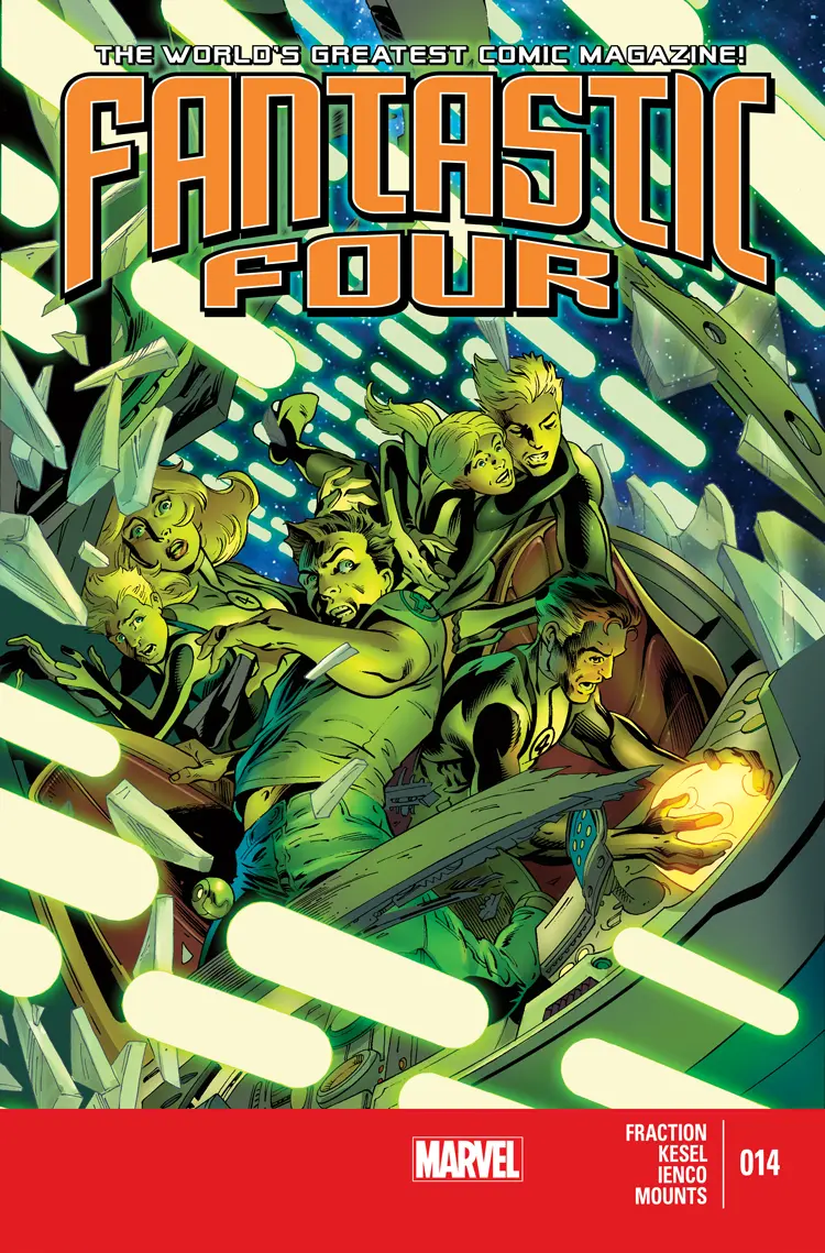 Couverture de Fantastic Four (2012) #14