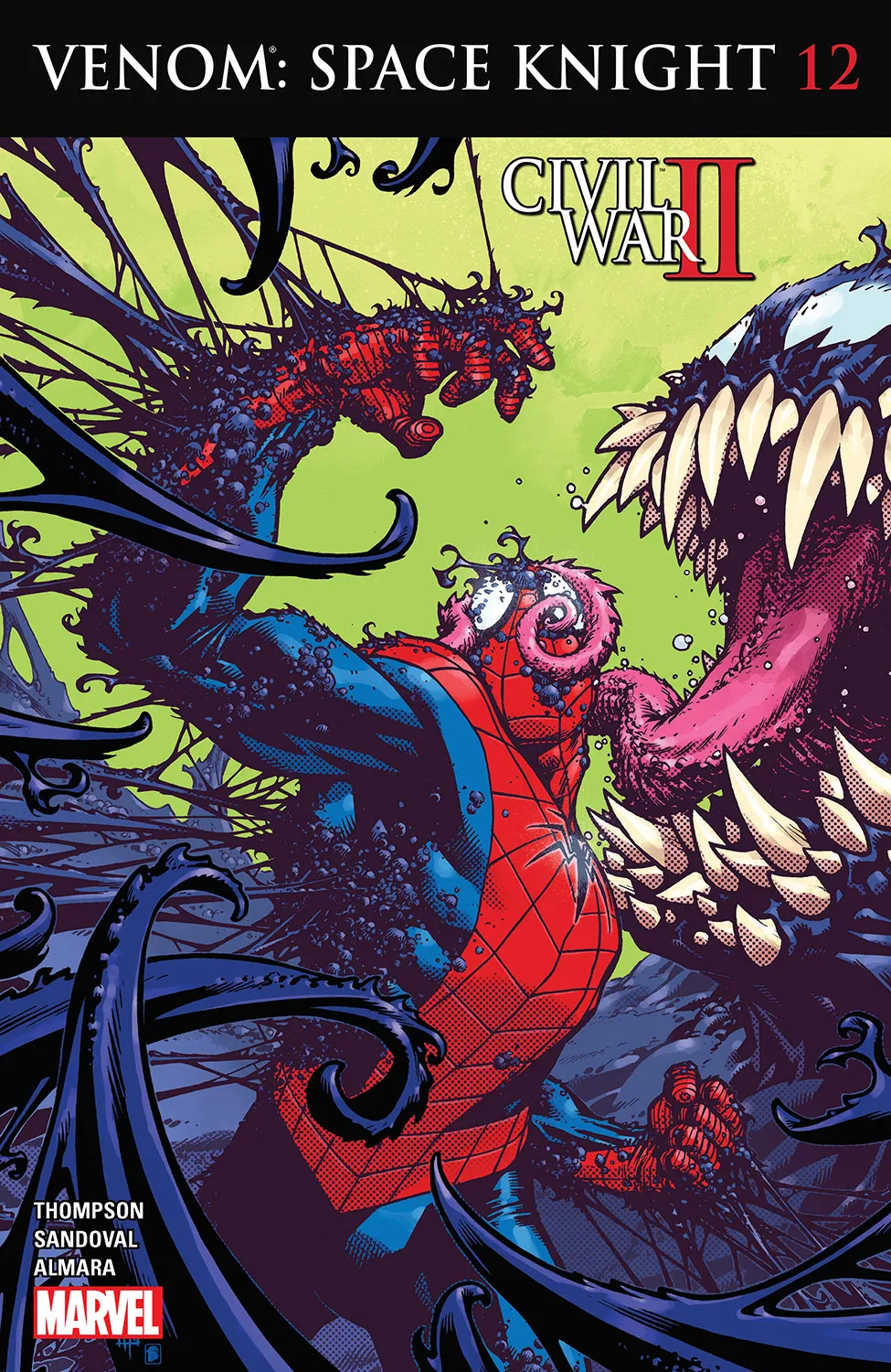 Couverture de Venom: Space Knight (2015) #12