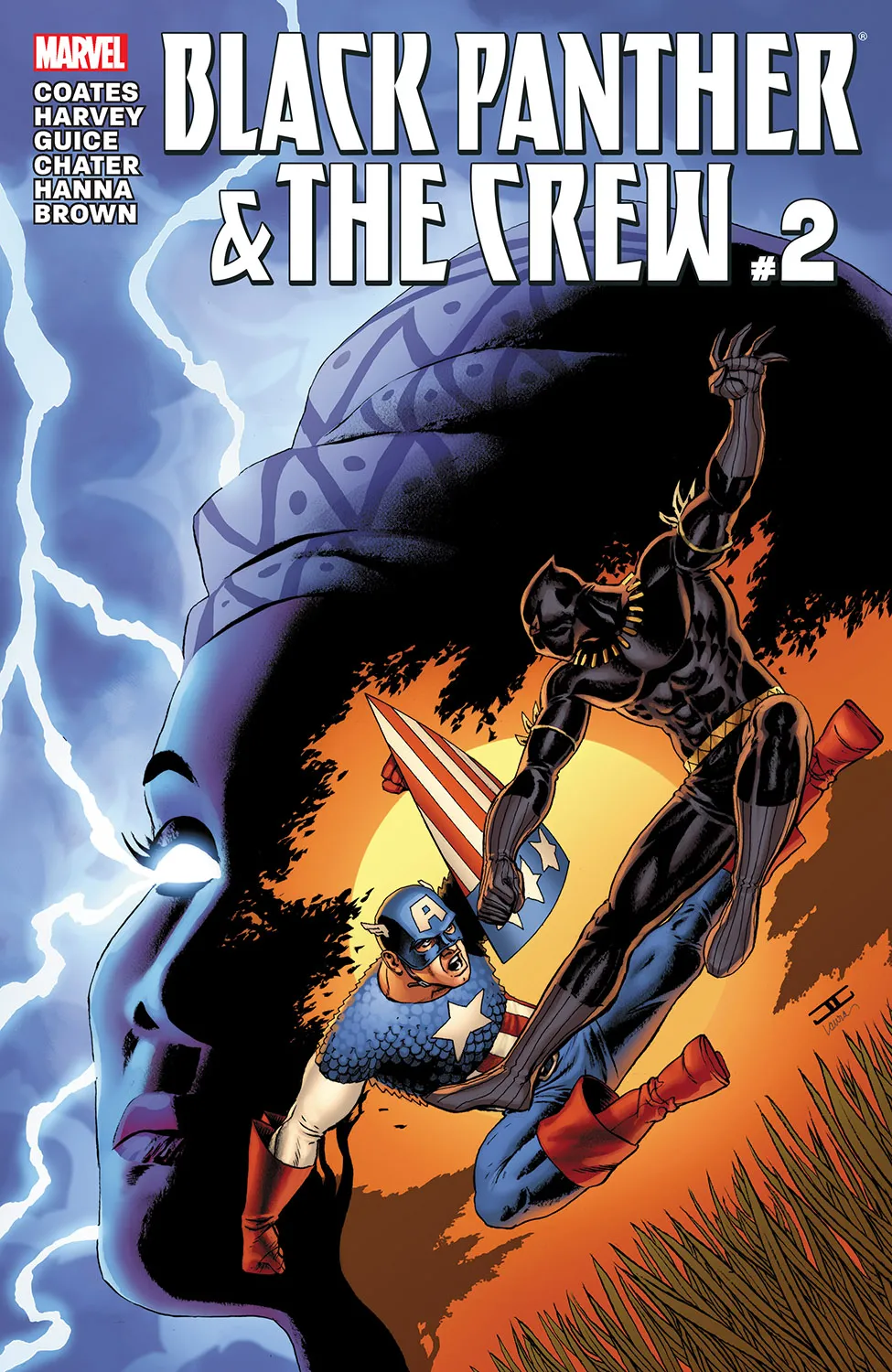 Couverture de Black Panther and the Crew (2017) #2