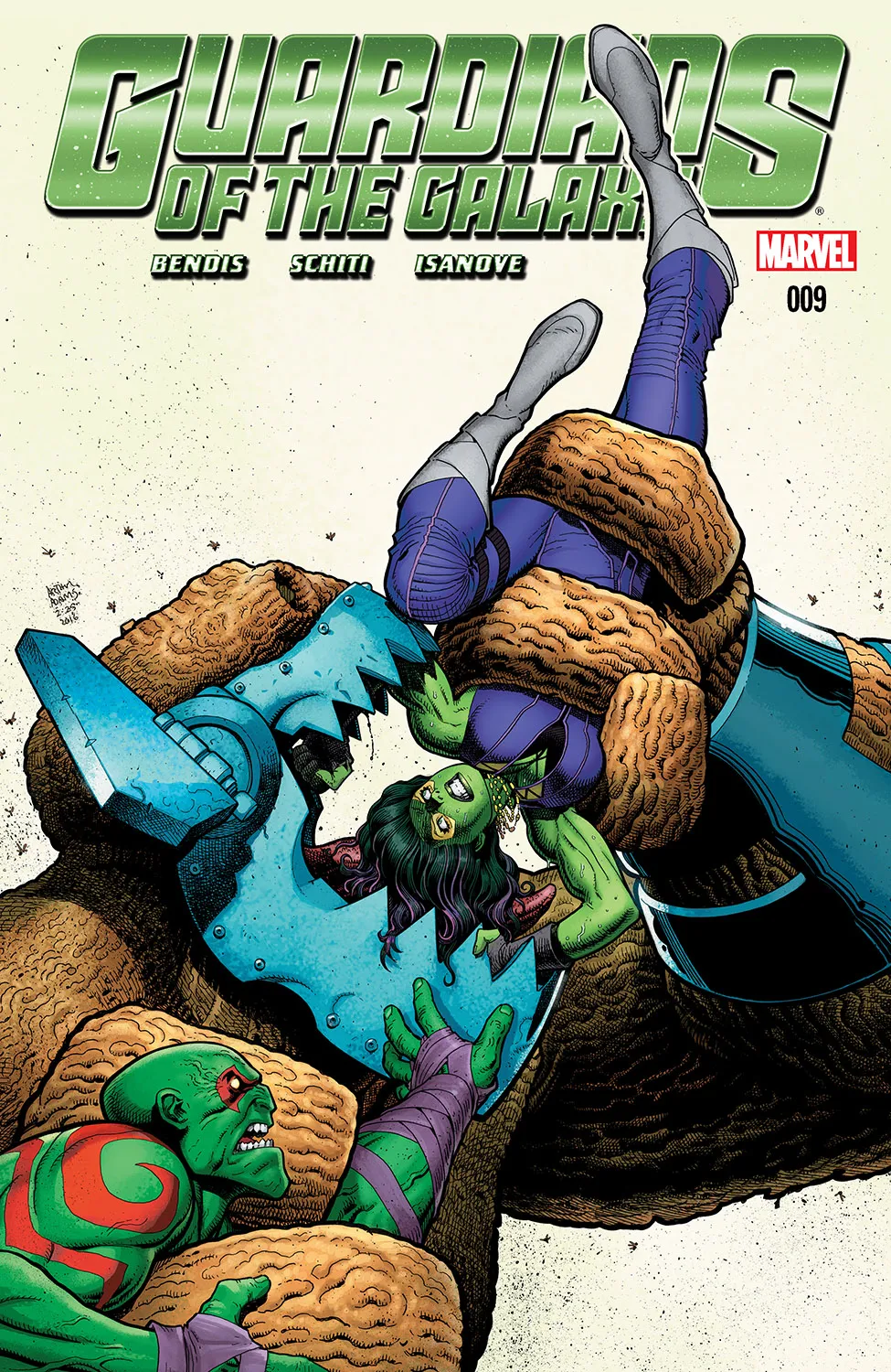 Couverture de Guardians of the Galaxy (2015) #9