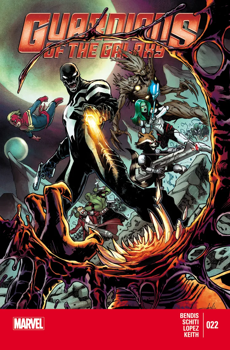 Couverture de Guardians of the Galaxy (2013) #22