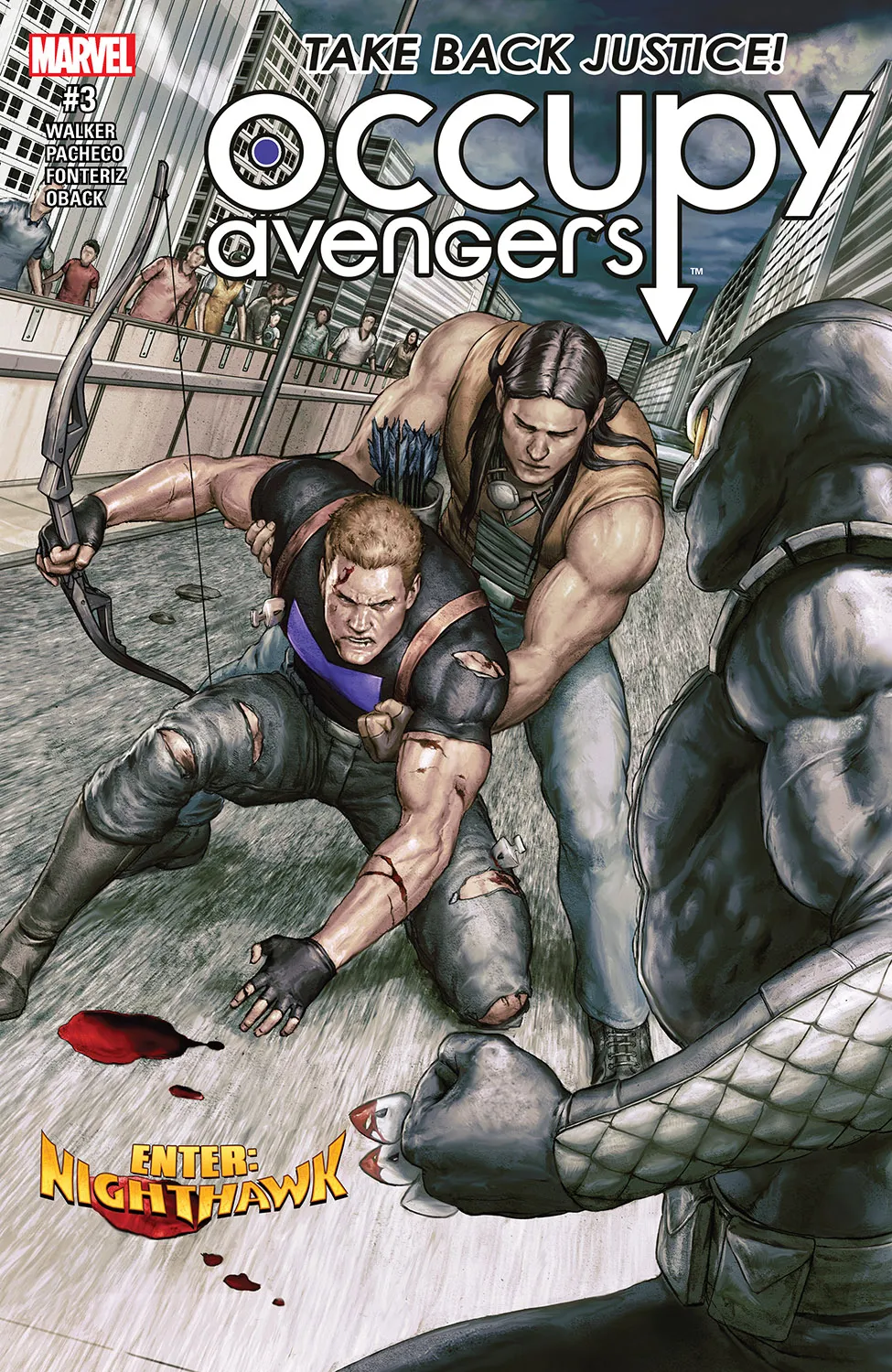 Couverture de Occupy Avengers (2016) #3