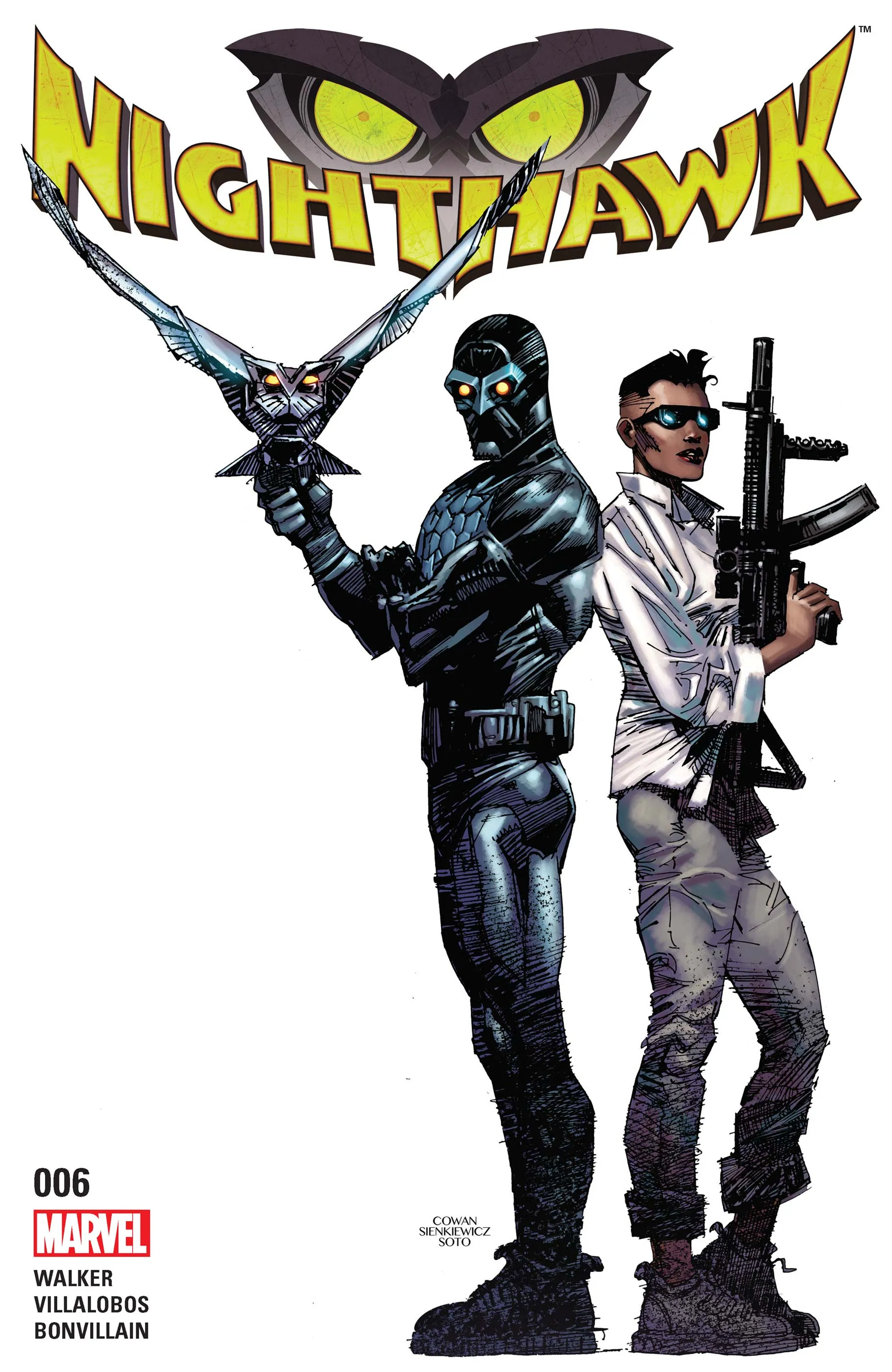 Couverture de Nighthawk (2016) #6