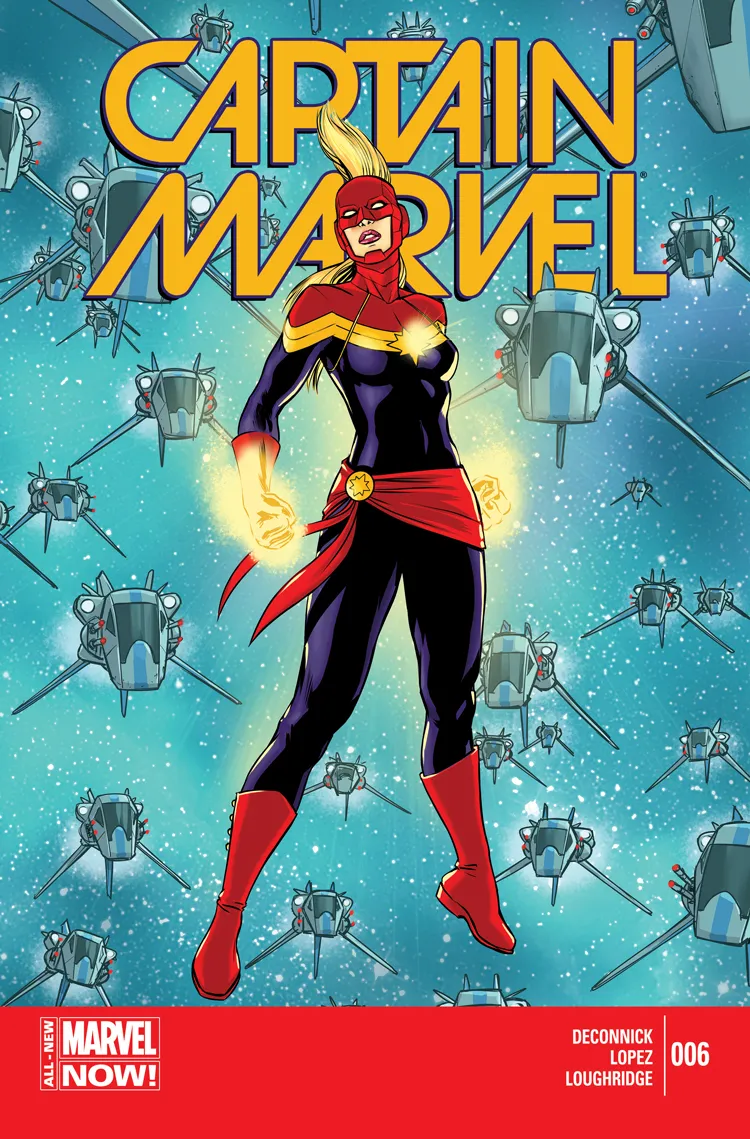 Couverture de Captain Marvel (2014) #6