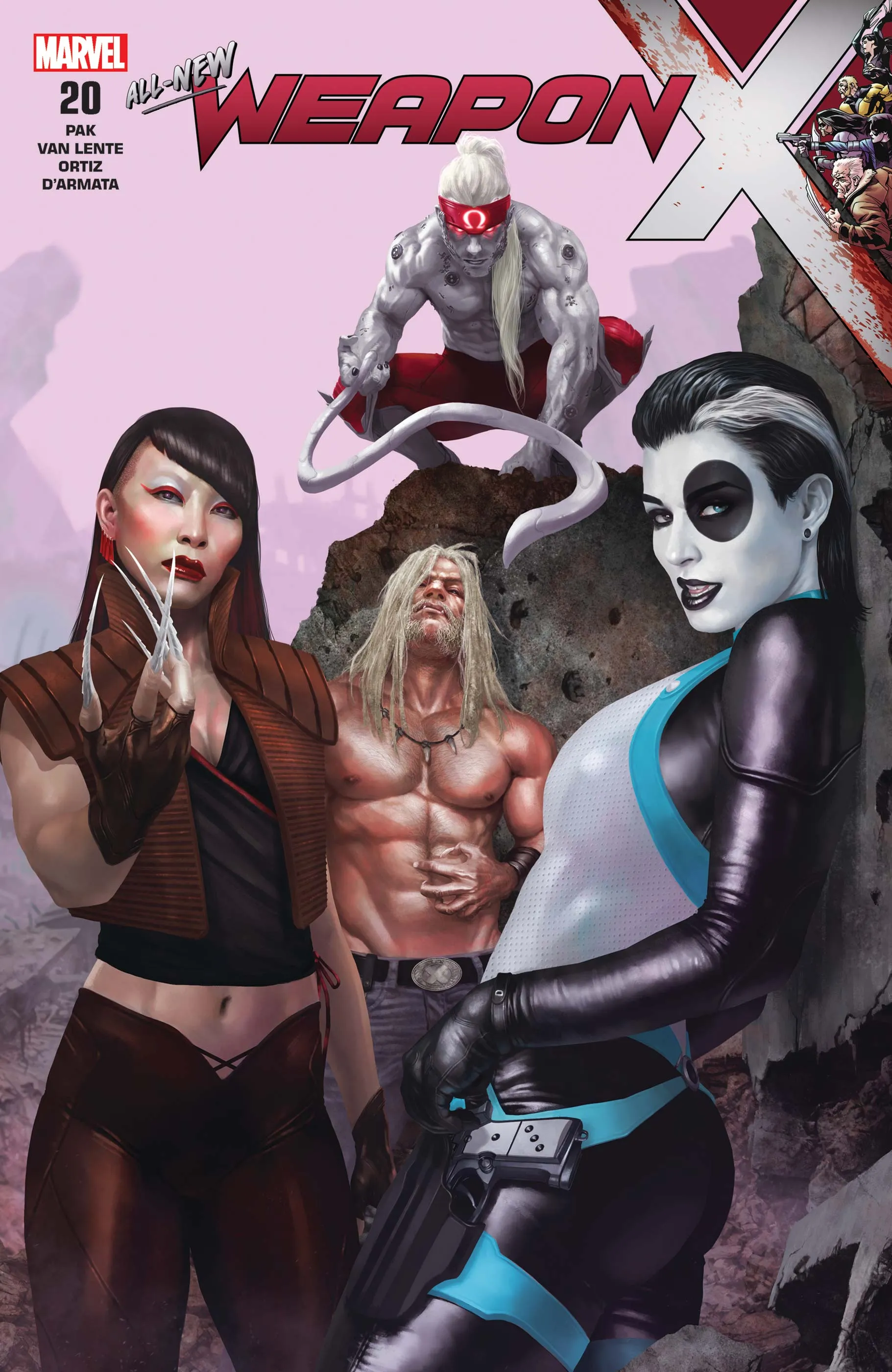 Couverture de Weapon X (2017) #20