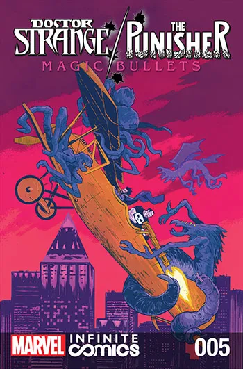 Couverture de Doctor Strange/Punisher: Magic Bullets (2016) #5