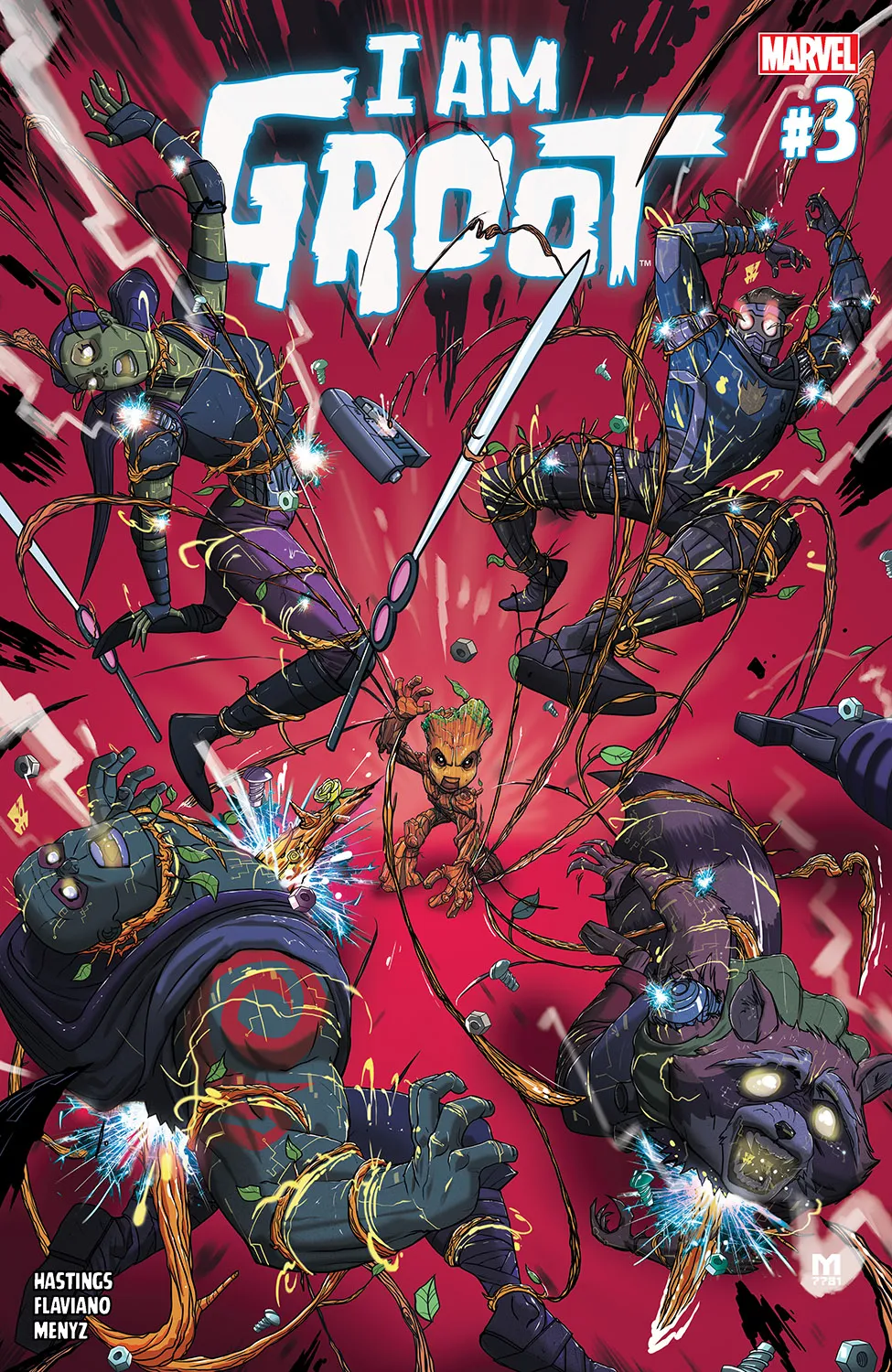 Couverture de I Am Groot (2017) #3