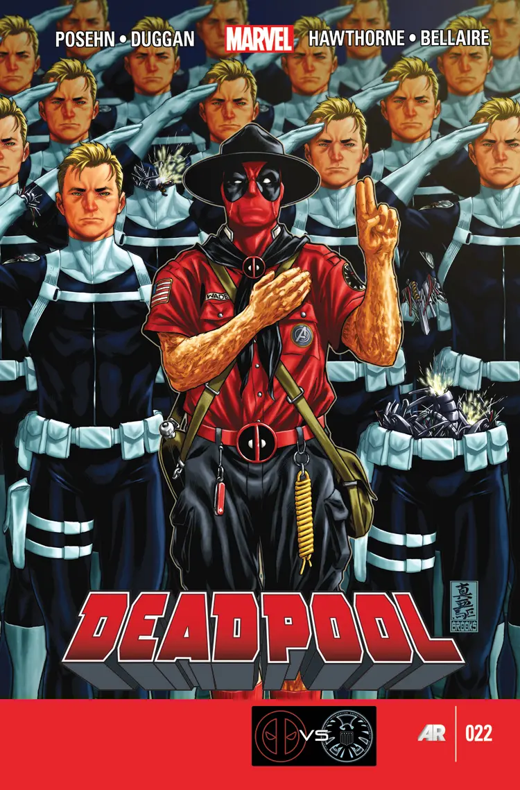 Couverture de Deadpool (2012) #22