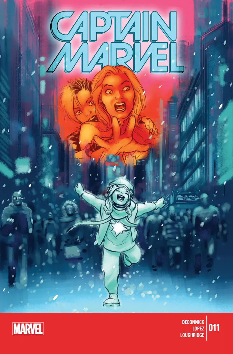 Couverture de Captain Marvel (2014) #11