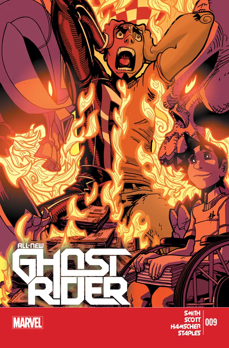 Couverture de All-New Ghost Rider (2014) #9