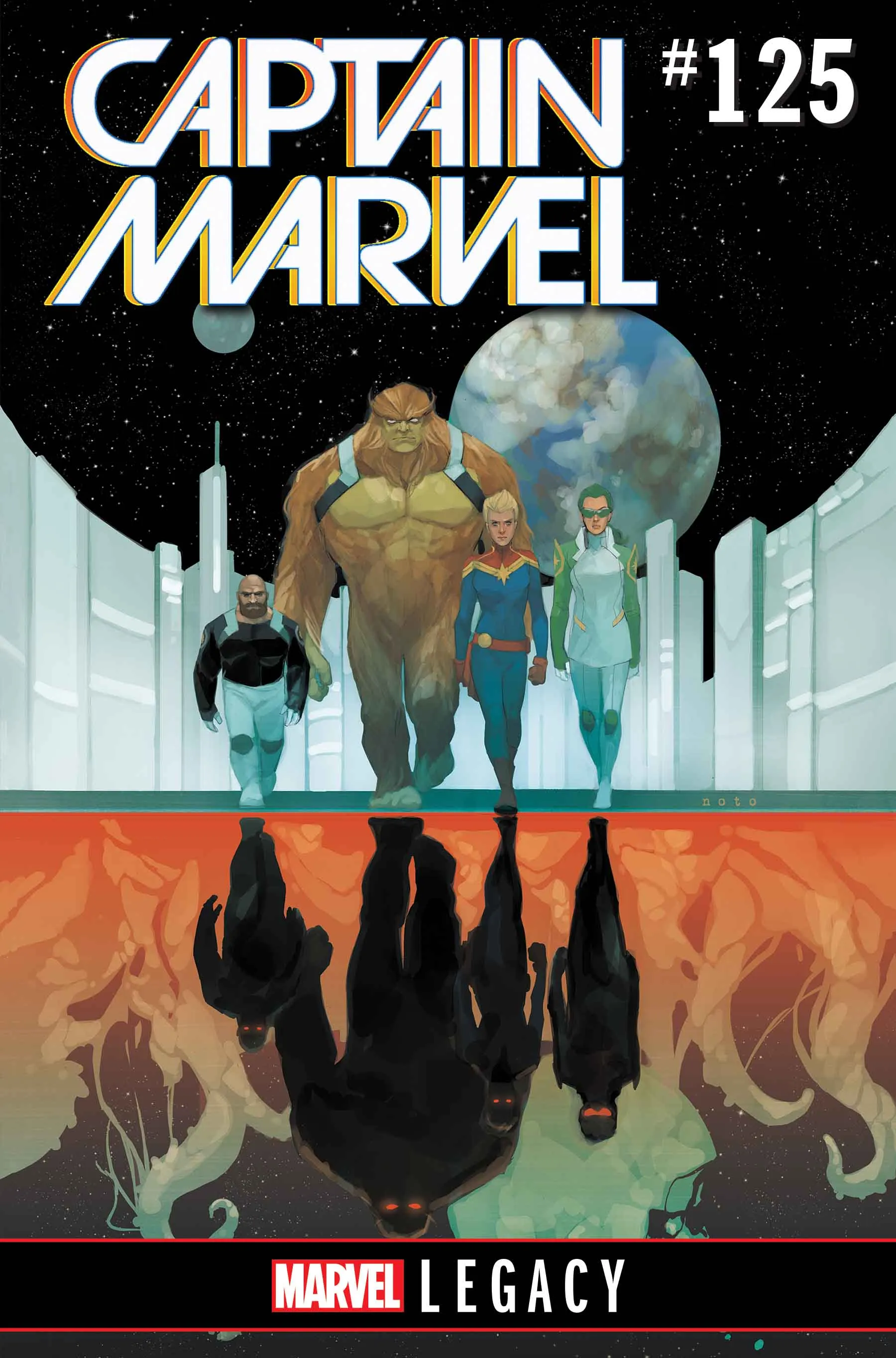 Couverture de The Mighty Captain Marvel (2017) #125